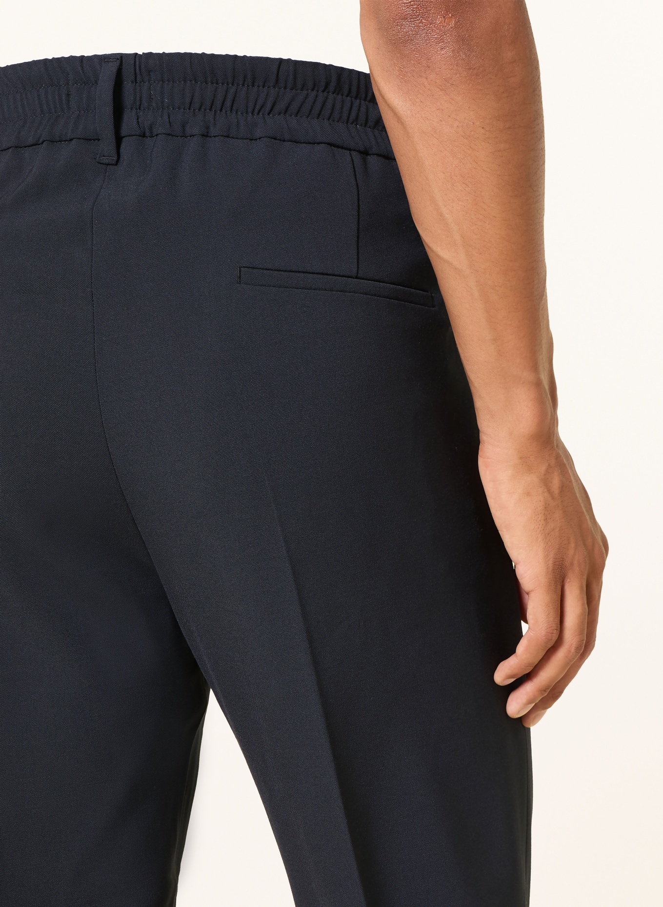 DRYKORN CHASY Extra Slim Fit Pants: DARK BLUE