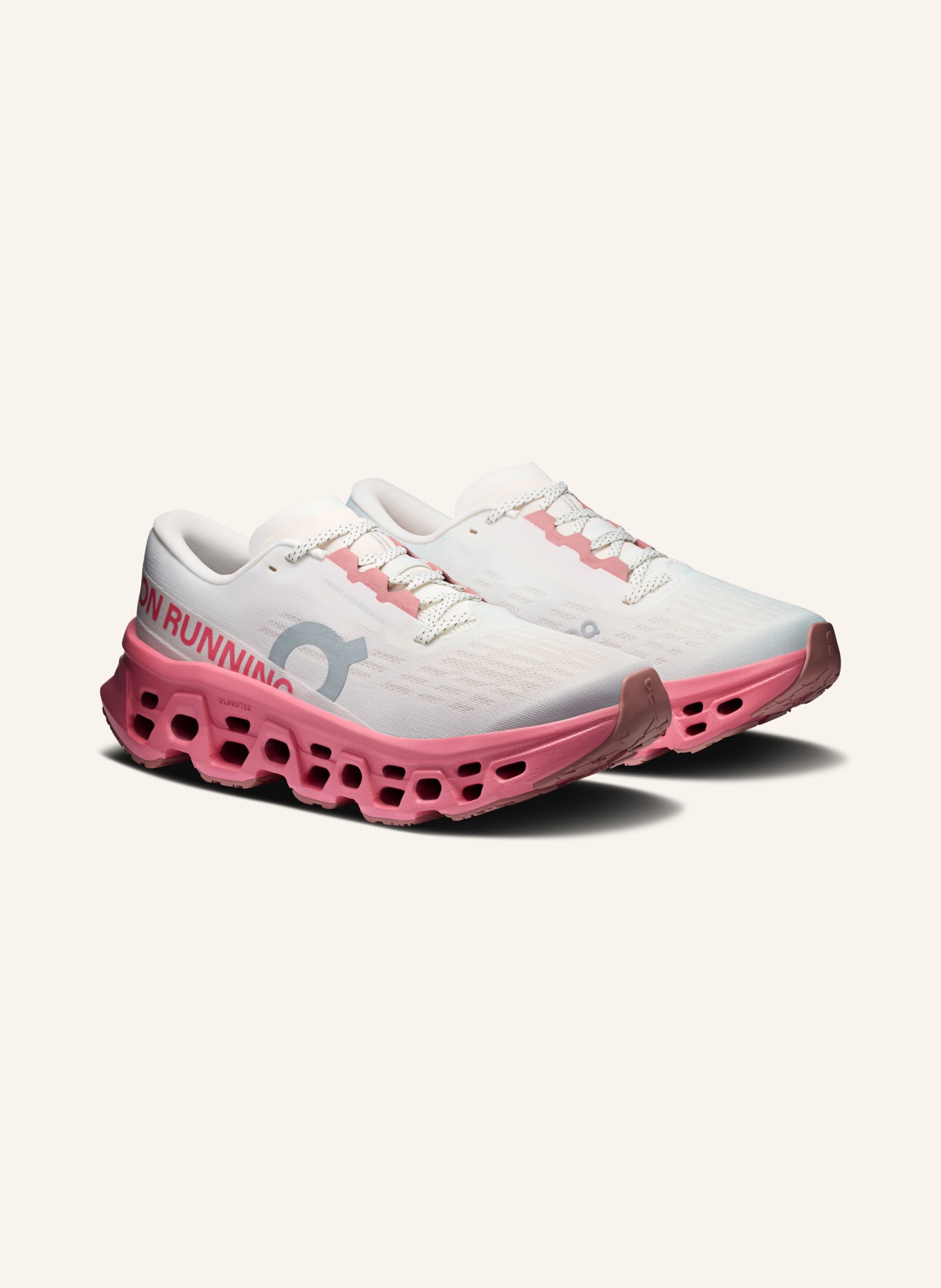 On Buty do biegania CLOUDMONSTER 3: BIAŁY