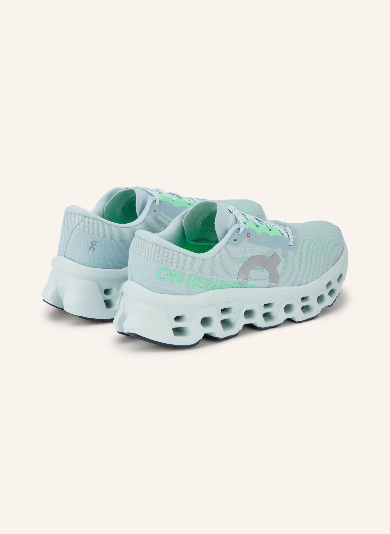 On Chaussures de course CLOUDMONSTER 3: VERT CLAIR