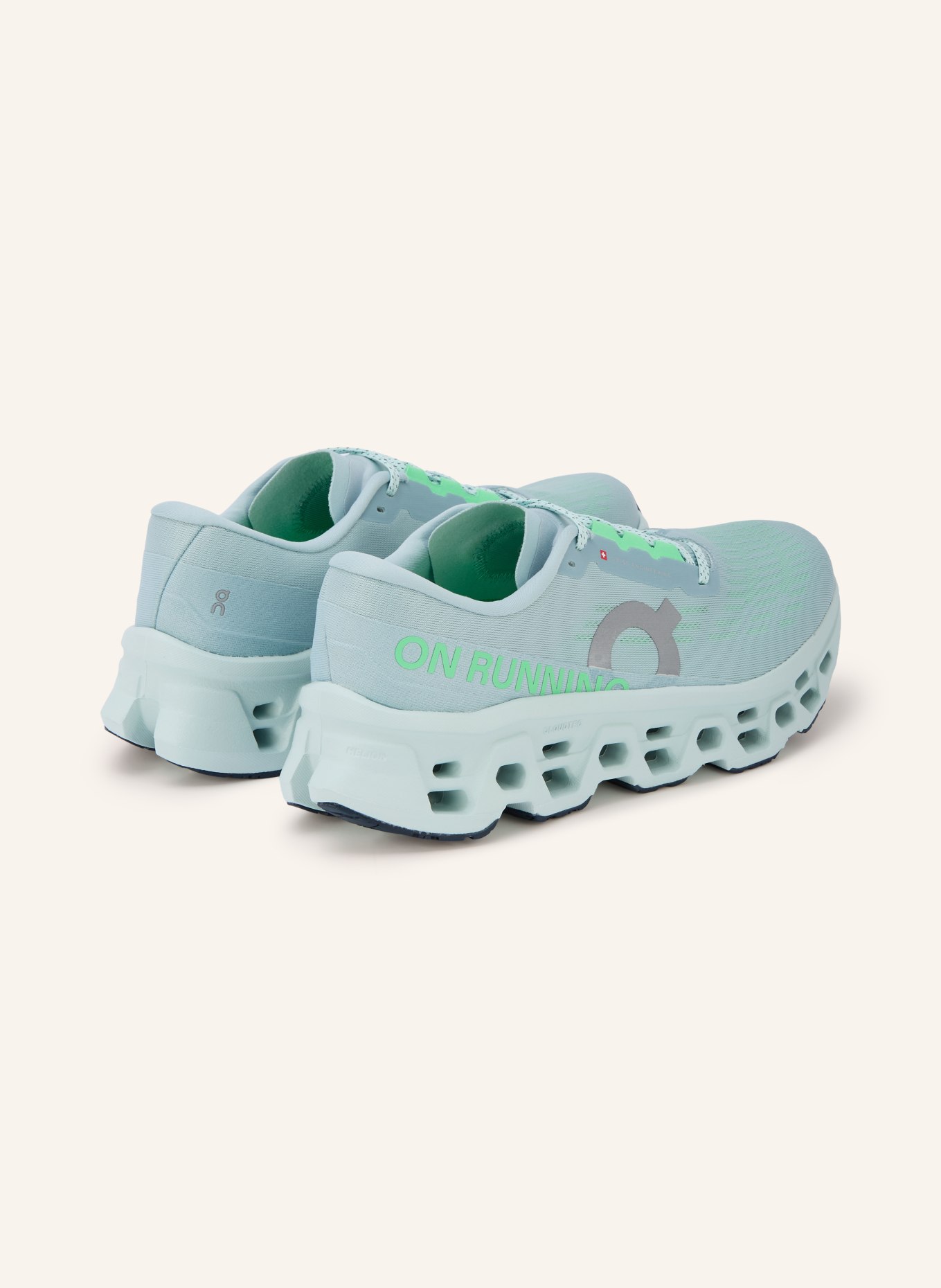 On Hardloopschoenen CLOUDMONSTER 3: LICHTGROEN