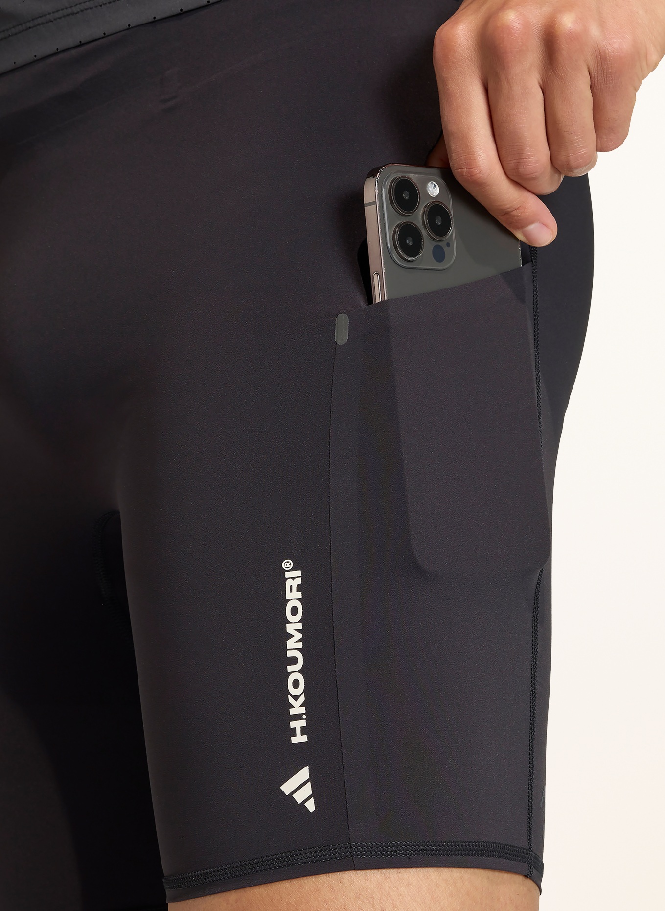 adidas Hardloopshort ADI365: ZWART