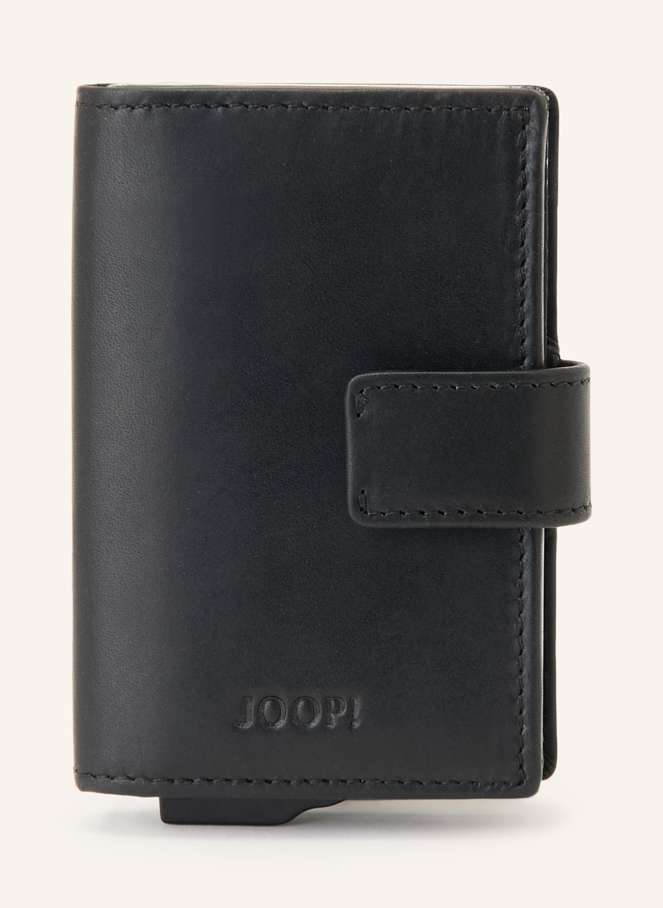 JOOP! Kartenetui CERRATANO C-TWO E-CAGE: SCHWARZ / SILBER / DUNKELGRAU