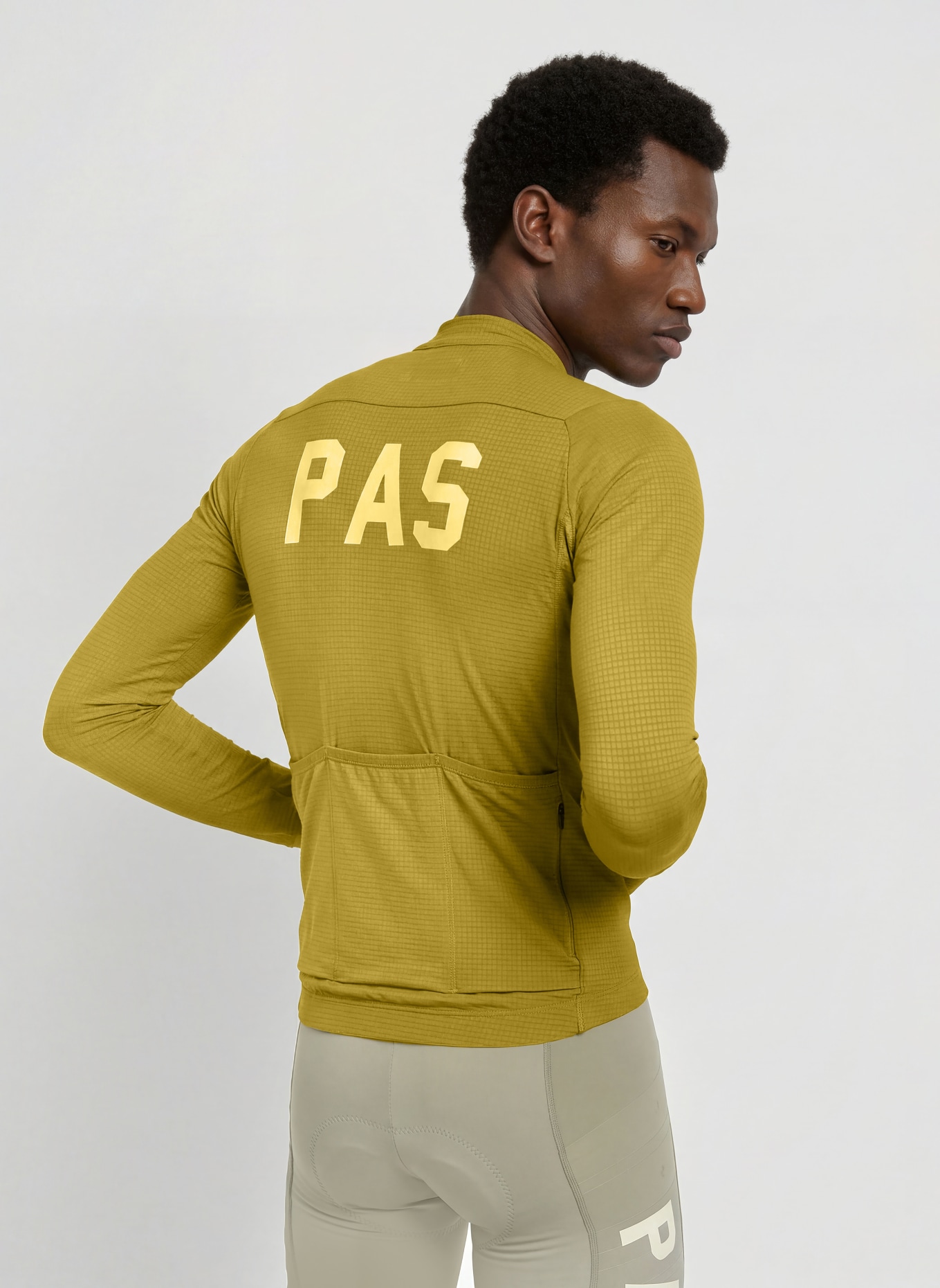 PAS NORMAL STUDIOS Radtrikot MECHANISM PRO: KHAKI / WEISS
