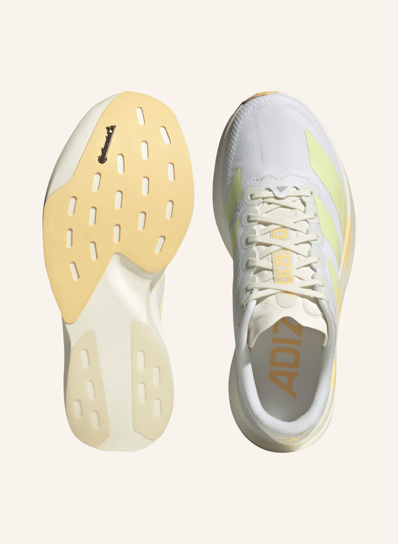 adidas Chaussures de course ADIZERO EVO SL WOVEN: BLANC