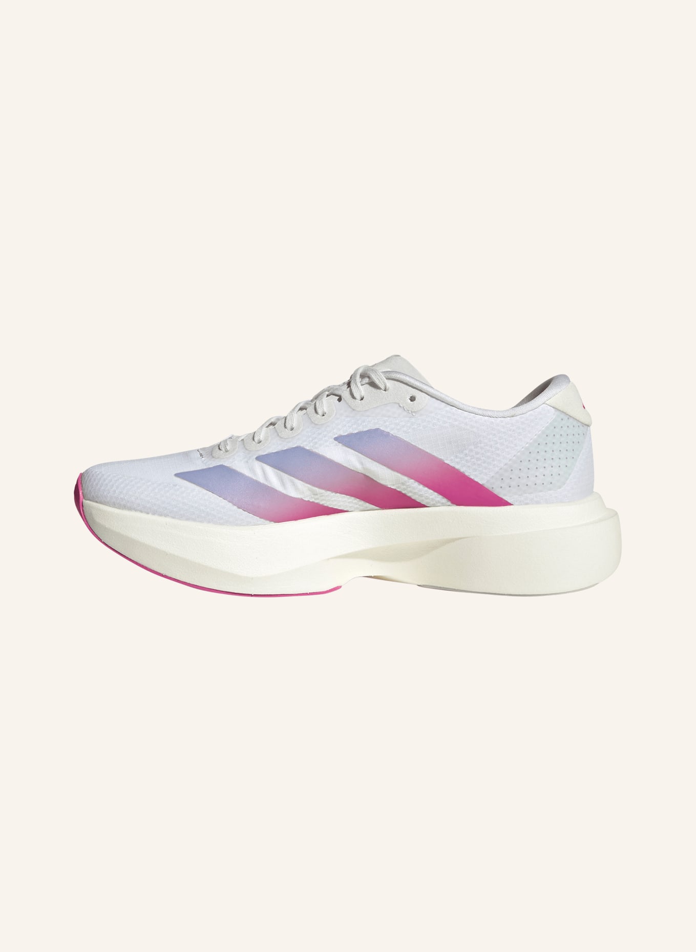 adidas Chaussures de course ADIZERO EVO SL WOVEN: BLANC