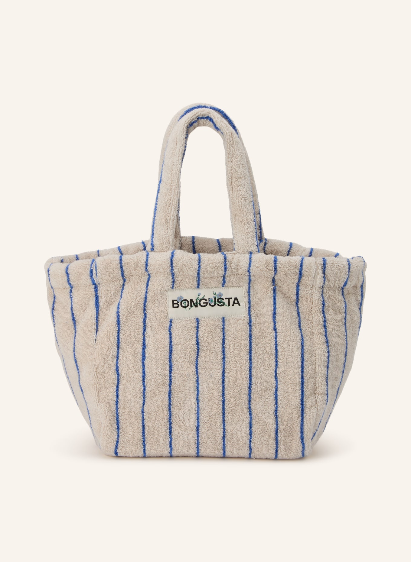 BONGUSTA Handtas NARAM SMALL: BLAUW / BEIGE