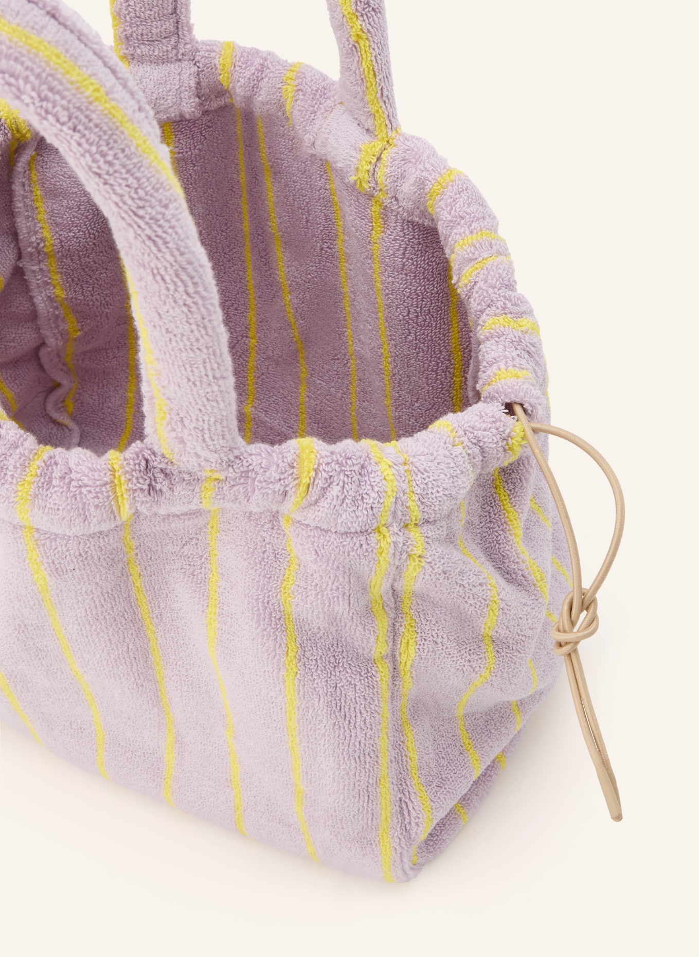BONGUSTA Handtas NARAM SMALL: LICHTPAARS / GEEL