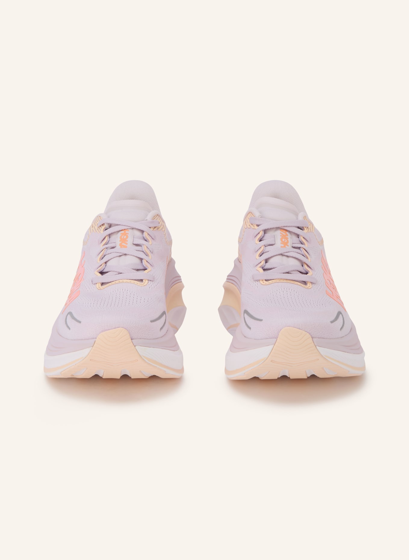 HOKA SKYWARD X 2 Running Shoes: LIGHT PINK / LIGHT RED / LIGHT ORANGE
