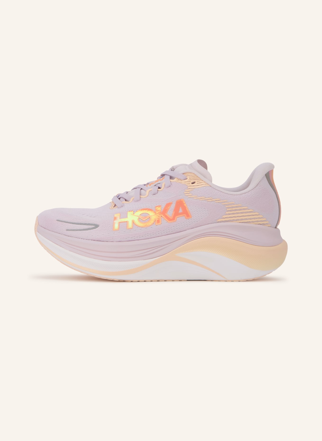 HOKA SKYWARD X 2 Running Shoes: LIGHT PINK / LIGHT RED / LIGHT ORANGE