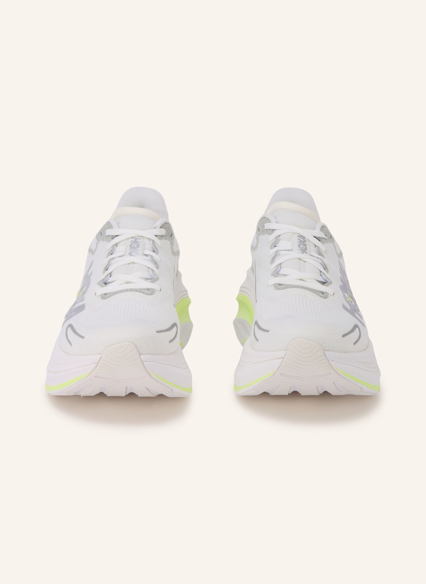 HOKA SKYWARD X 2 Running Shoes: WHITE / GRAY