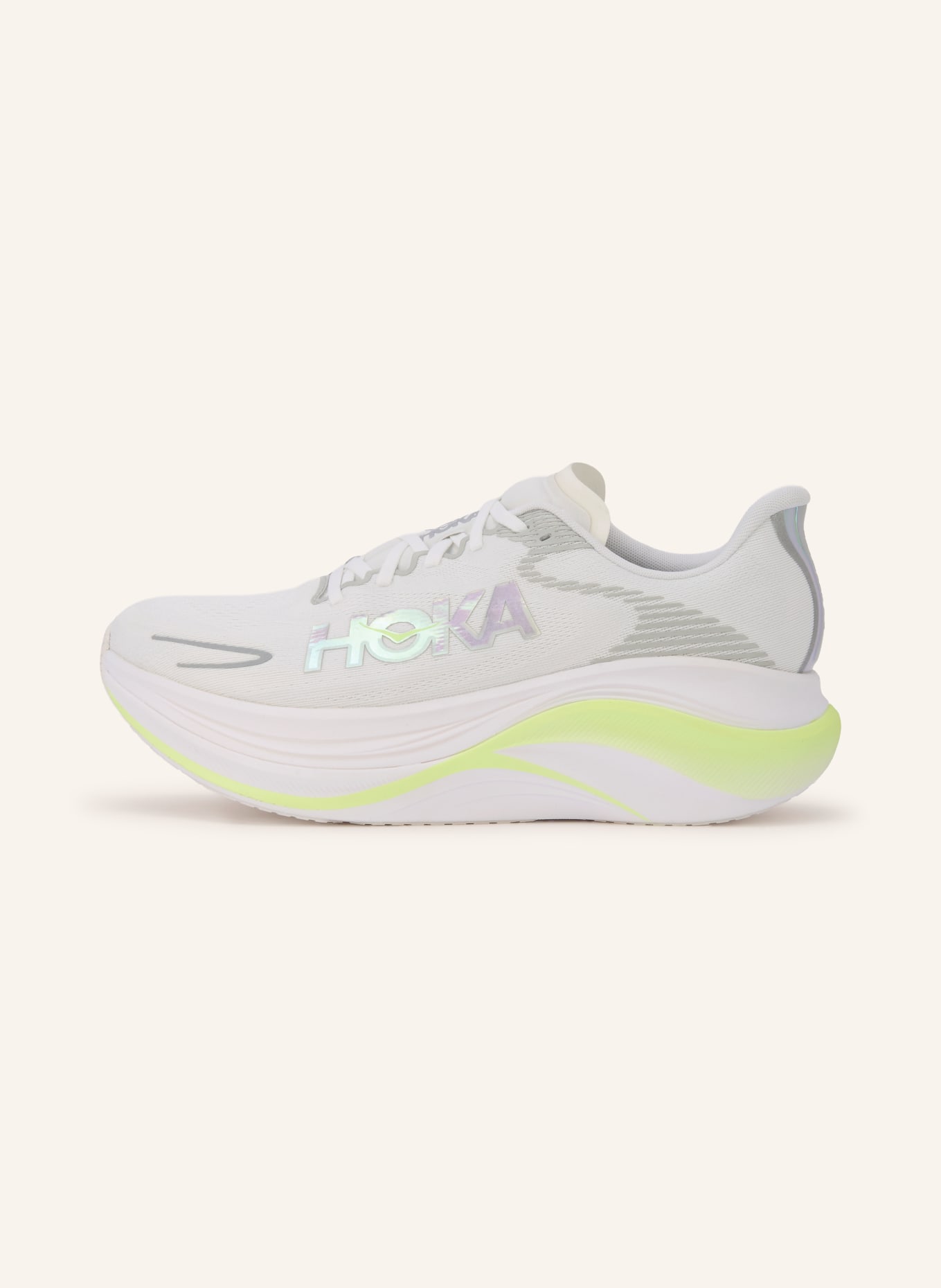 HOKA SKYWARD X 2 Running Shoes: WHITE / GRAY