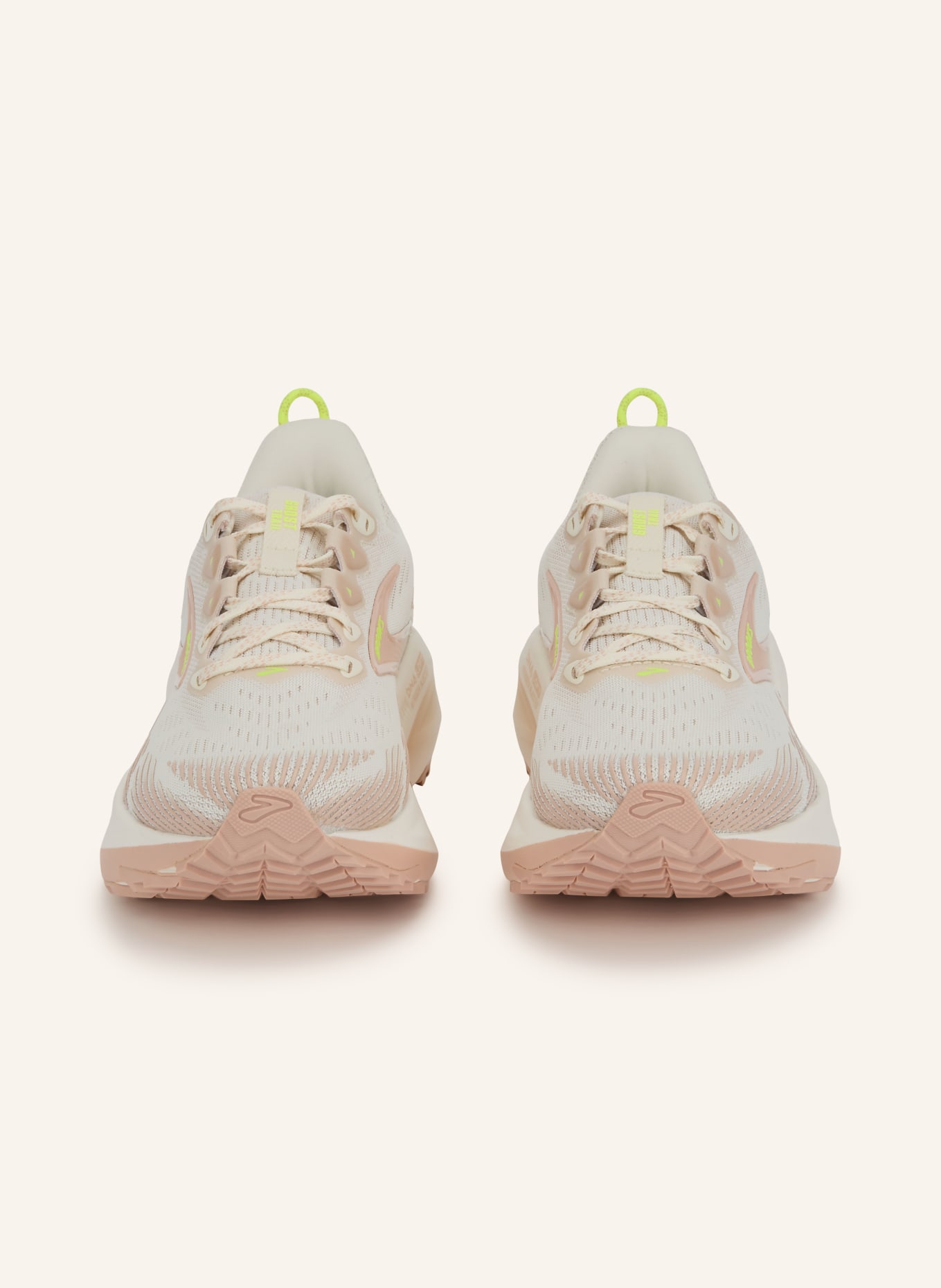 BROOKS Trailrunning-Schuhe GHOST TRAIL: CREME / HELLROSA