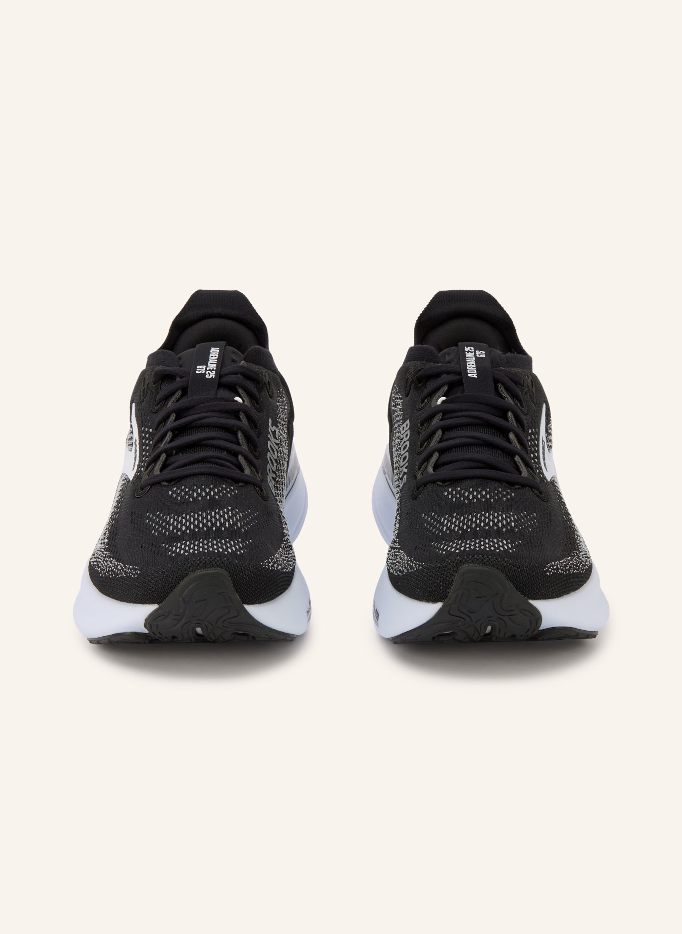 BROOKS Laufschuhe ADRENALINE GTS 25: SCHWARZ / WEISS