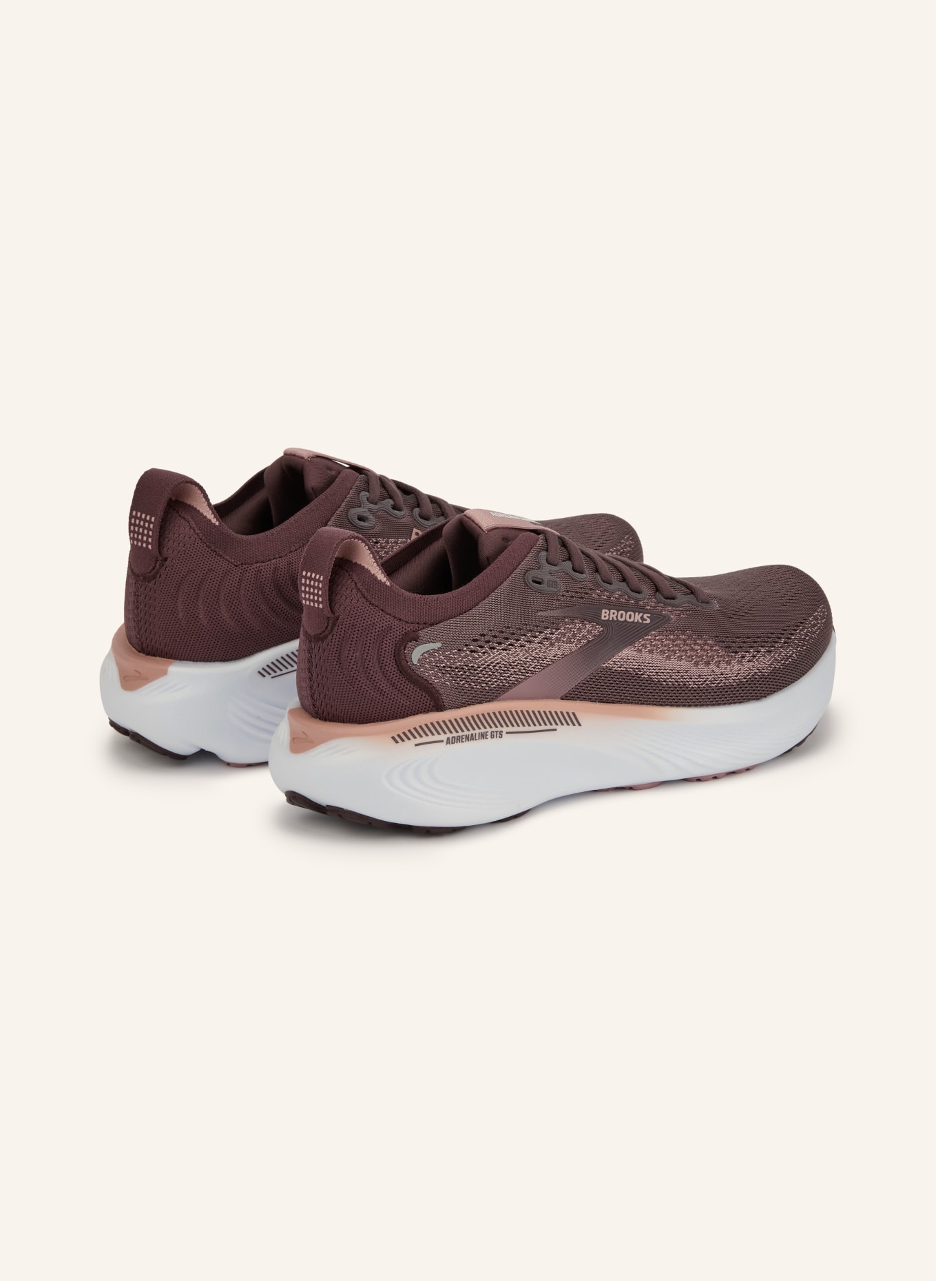 BROOKS Běžecké boty ADRENALINE GTS 25: STARORŮŽOVÁ / SVĚTLE FIALOVÁ