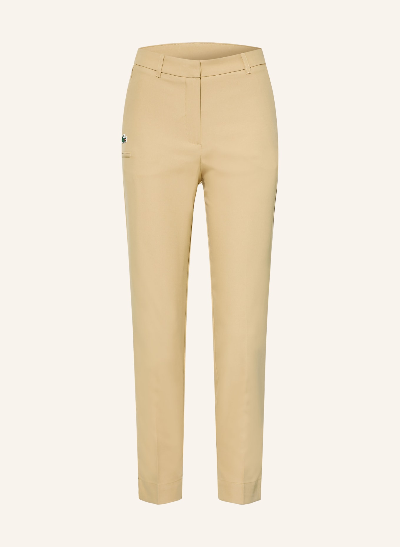 LACOSTE 7/8 golfbroek: CAMEL