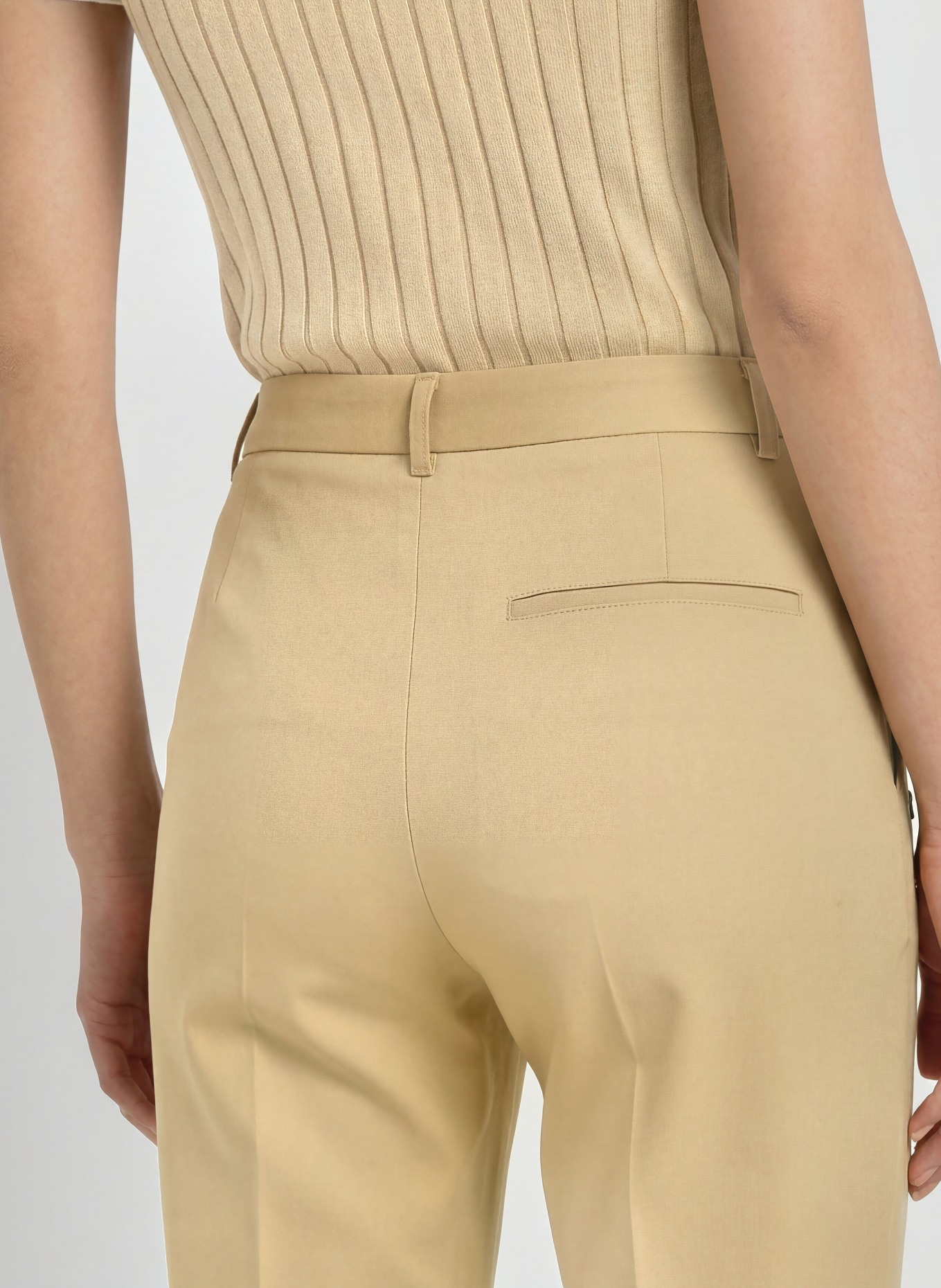 LACOSTE 7/8 golfbroek: CAMEL