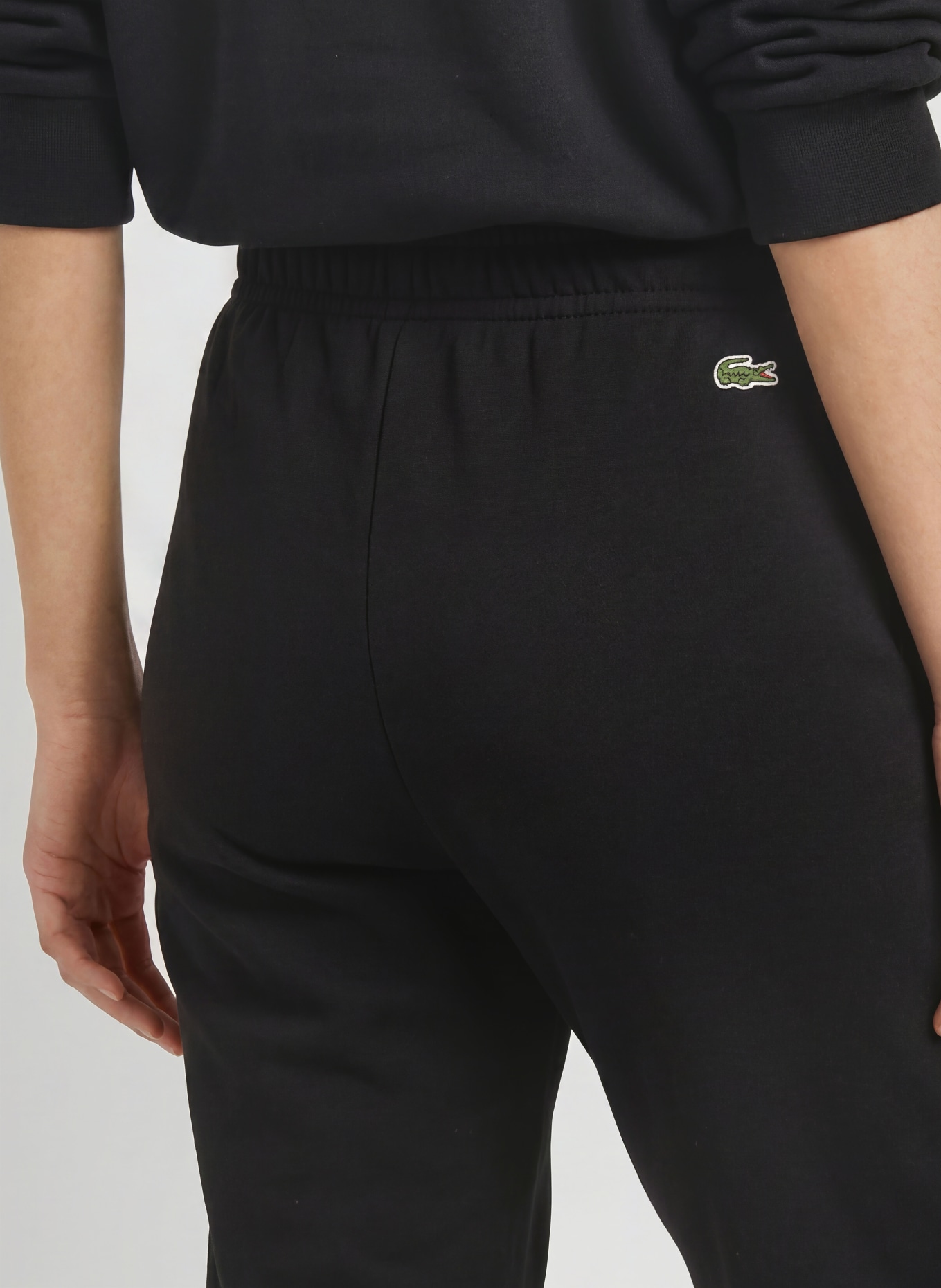 LACOSTE joggingbroek: ZWART