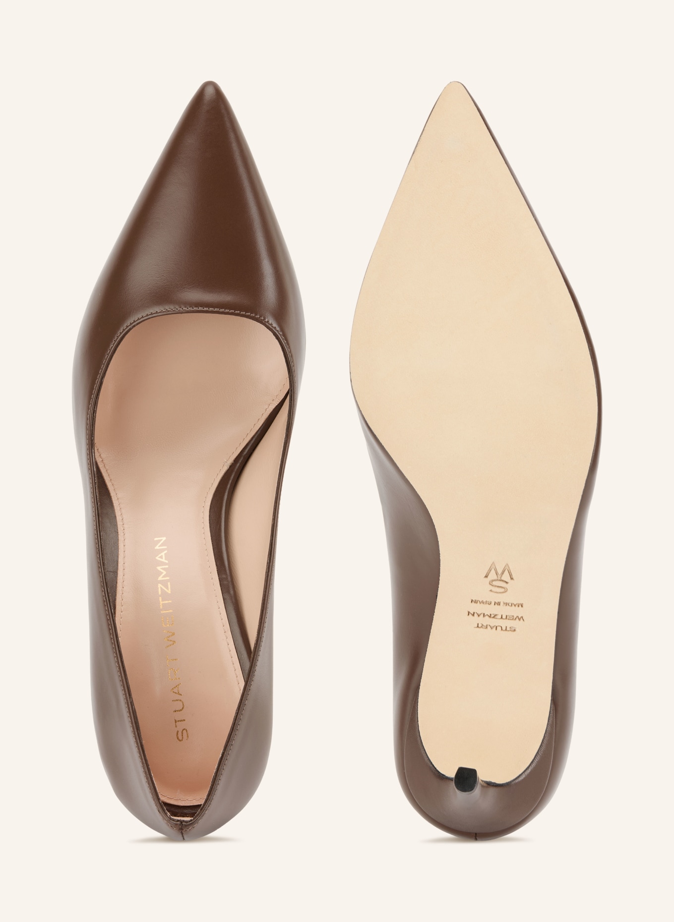 STUART WEITZMAN Pumps STUART POWER: MØRKEBRUN