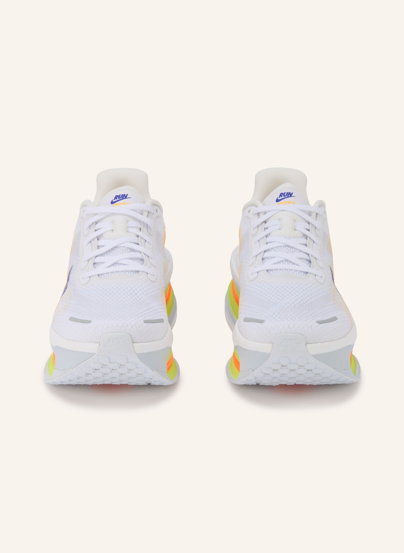 Nike Laufschuhe VOMERO PREMIUM: WEISS / LILA / ORANGE