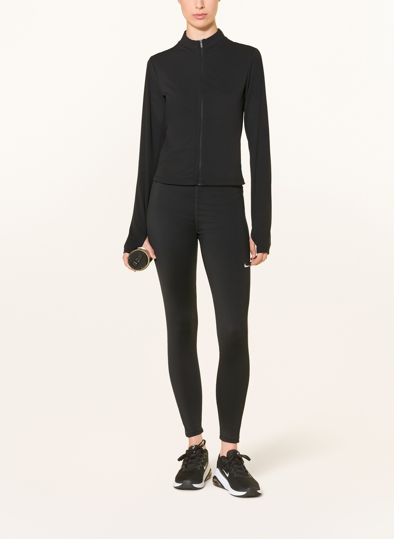 Nike Trainingsjack ZENVY: ZWART