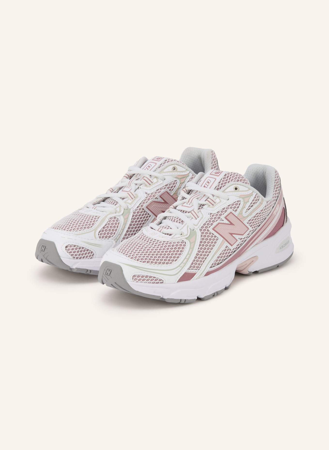 new balance Sneakers 740: WHITE / ROSE / GRAY