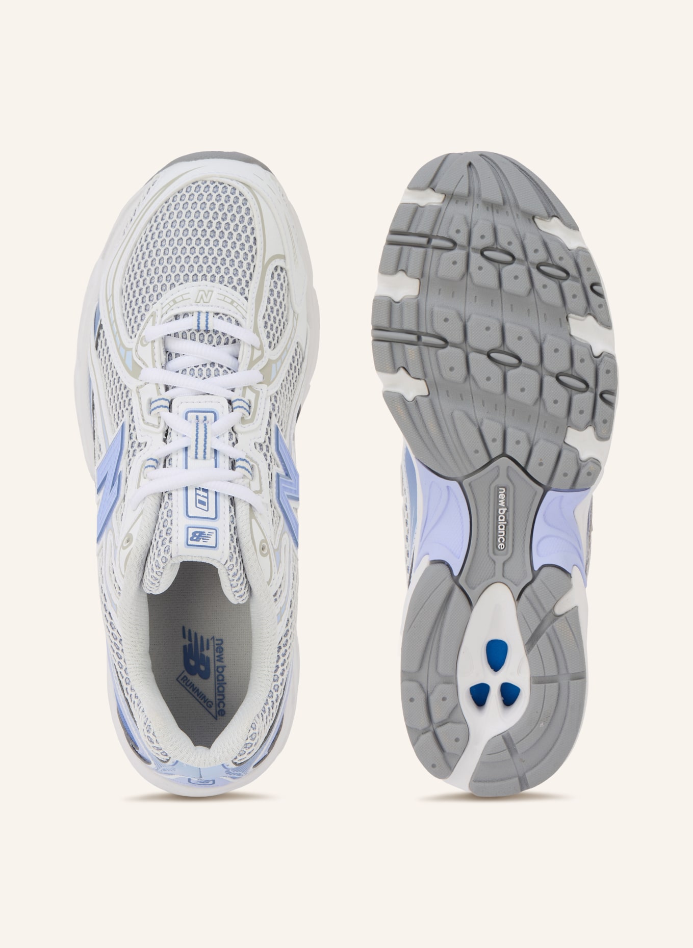 new balance Sneakers 740: BLUE / GRAY / WHITE