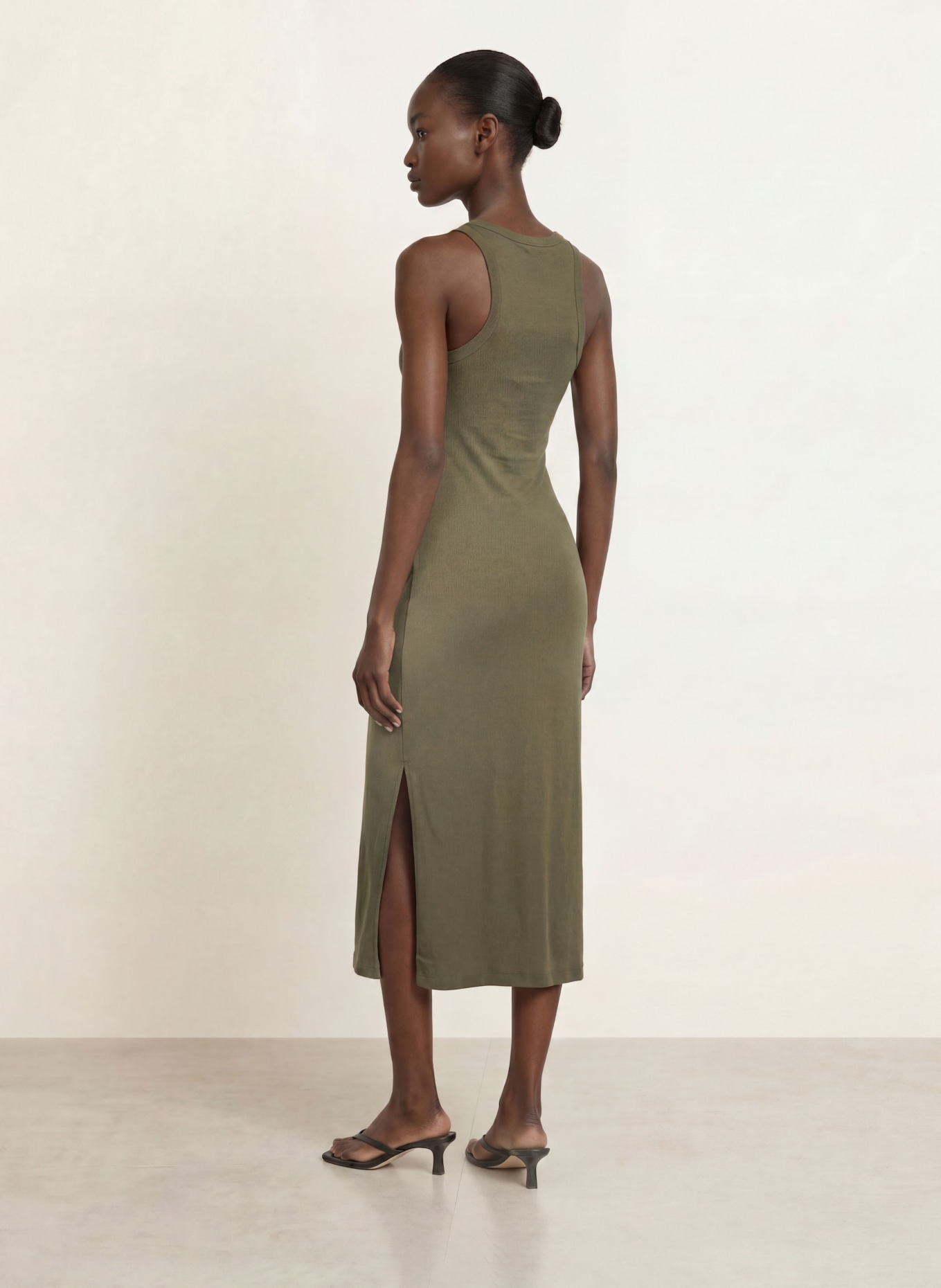 REISS Jerseykleid LOLA: KHAKI