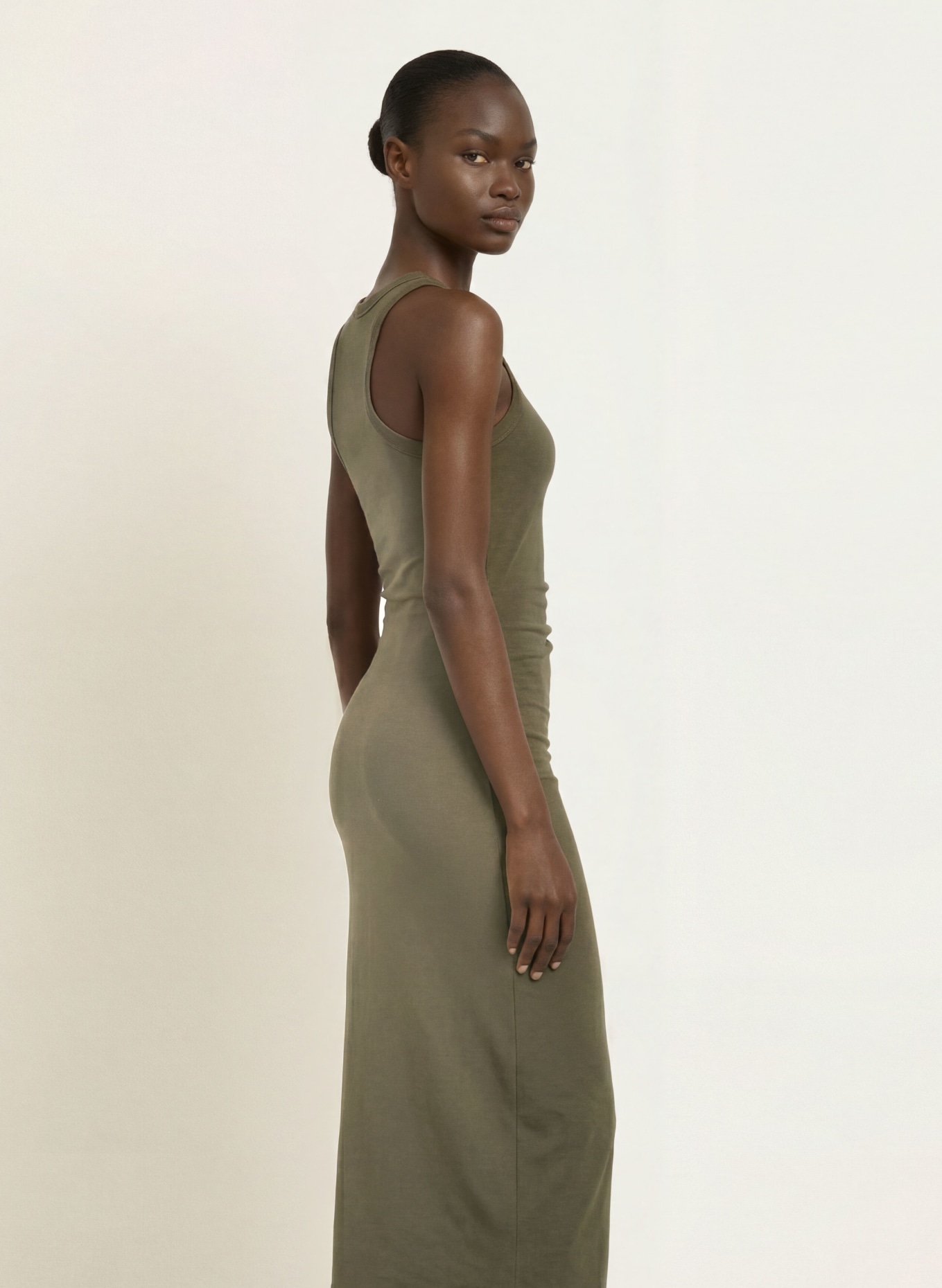 REISS Jerseykleid LOLA: KHAKI