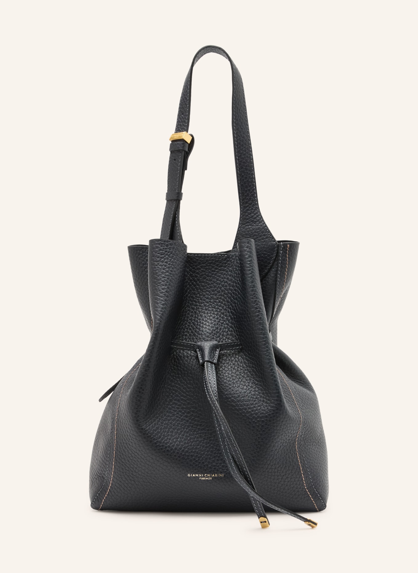 GIANNI CHIARINI Beuteltasche SIENNA mit Pouch: DUNKELBLAU