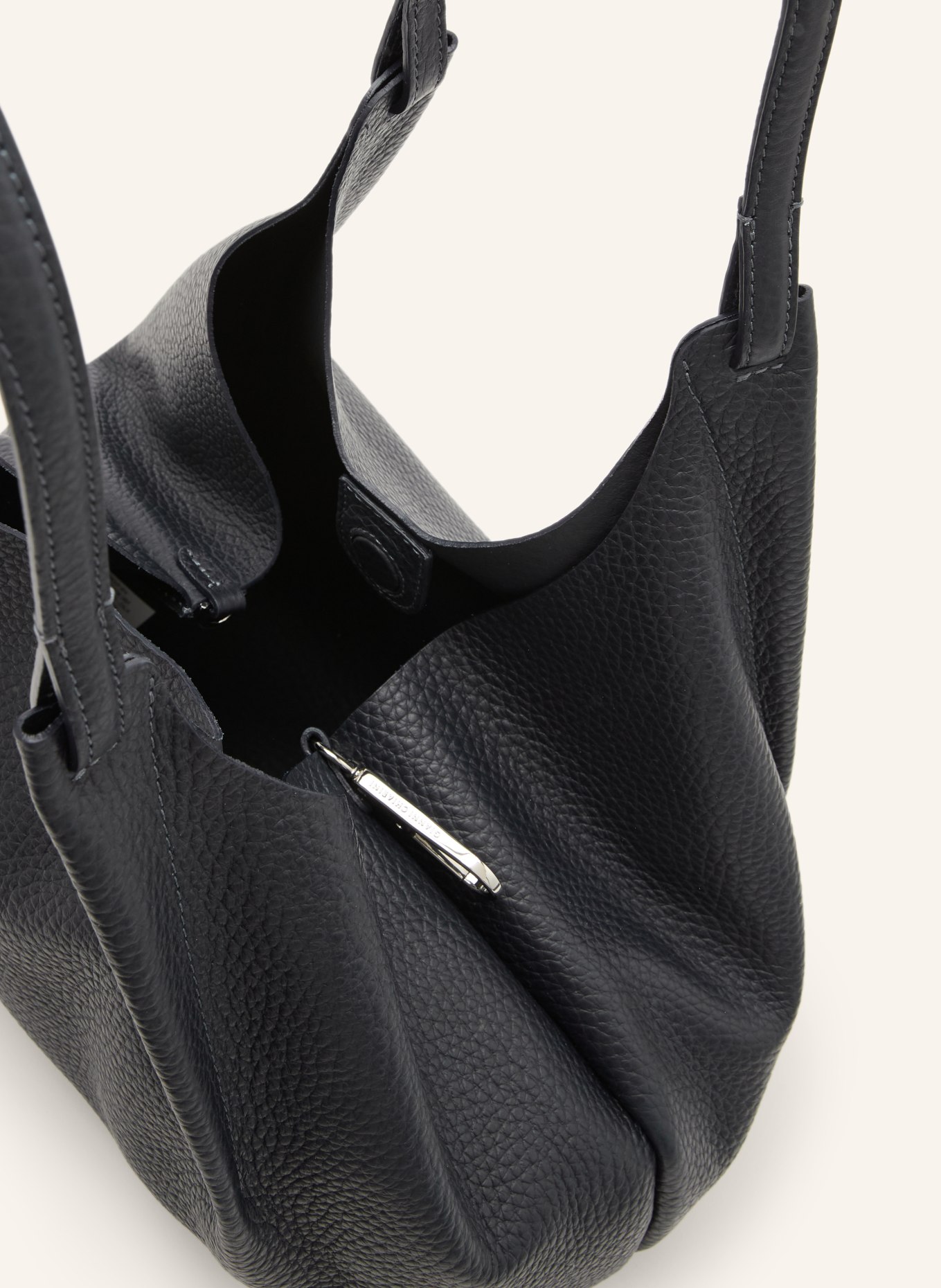 GIANNI CHIARINI Shopper DUA XL mit Pouch: SCHWARZ