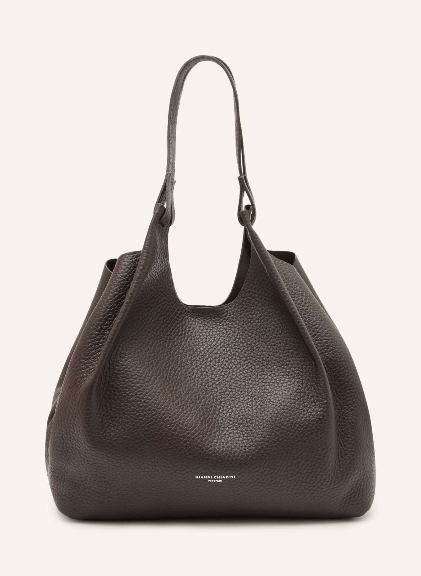 GIANNI CHIARINI Shopper DUA XL mit Pouch: DUNKELBRAUN