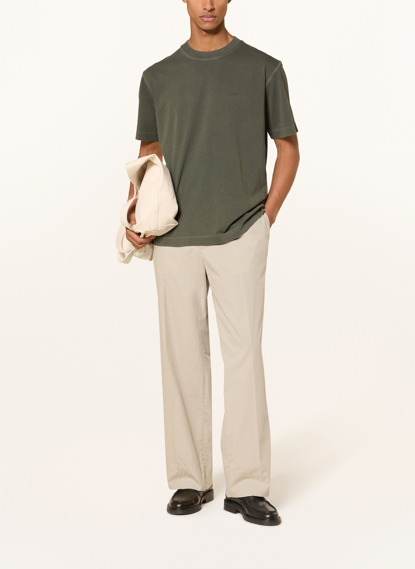 CLOSED T-shirt: KHAKI