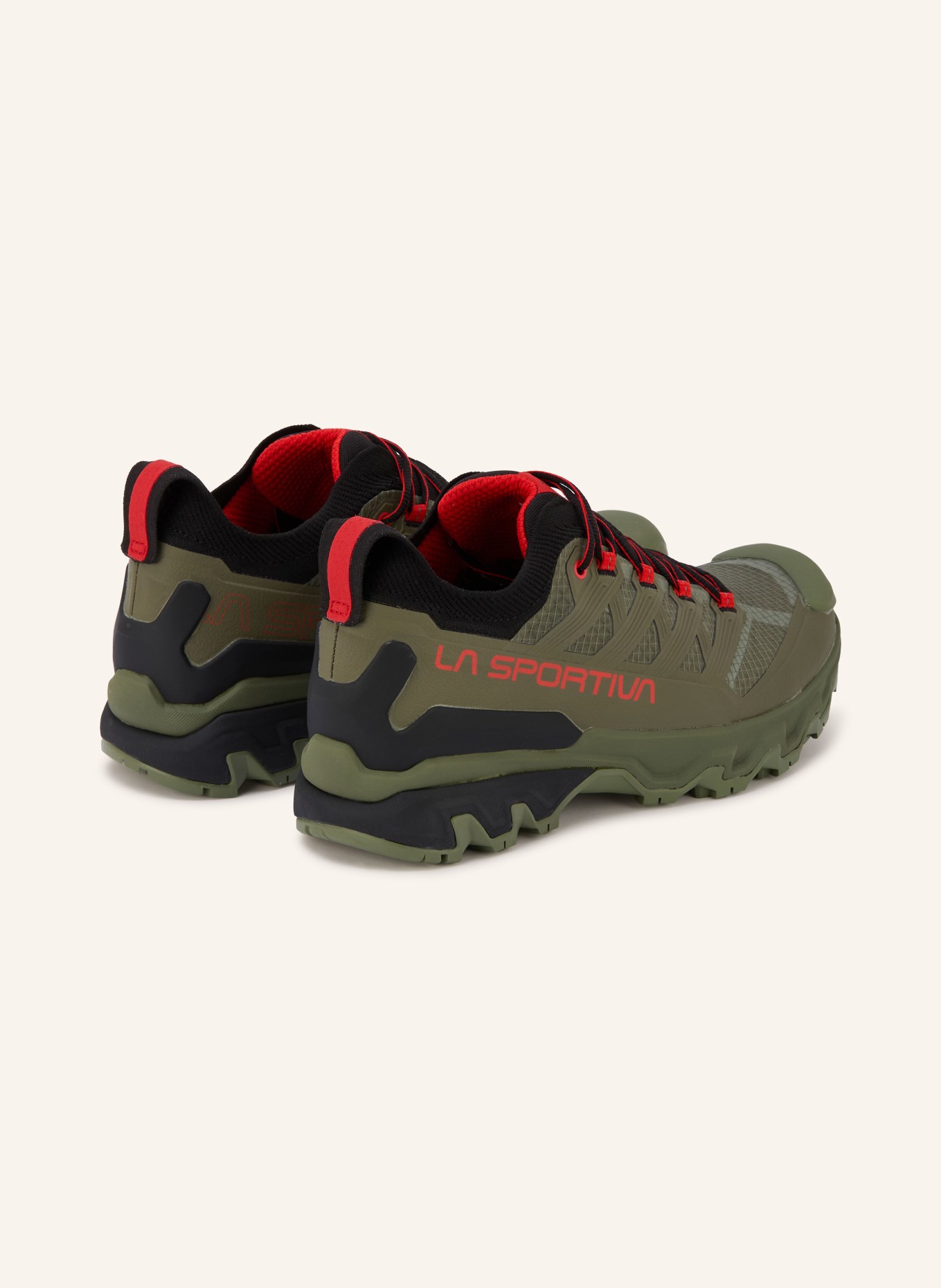 LA SPORTIVA Chaussures de randonnée ULTRA RAPTOR 3: OLIVE / ROUGE / NOIR