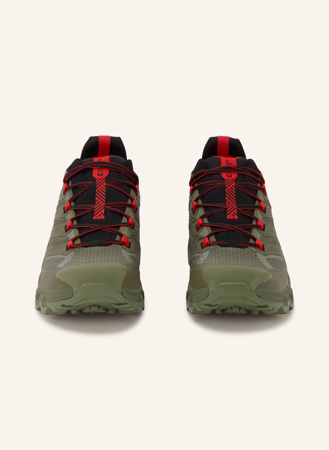 LA SPORTIVA Chaussures de randonnée ULTRA RAPTOR 3: OLIVE / ROUGE / NOIR