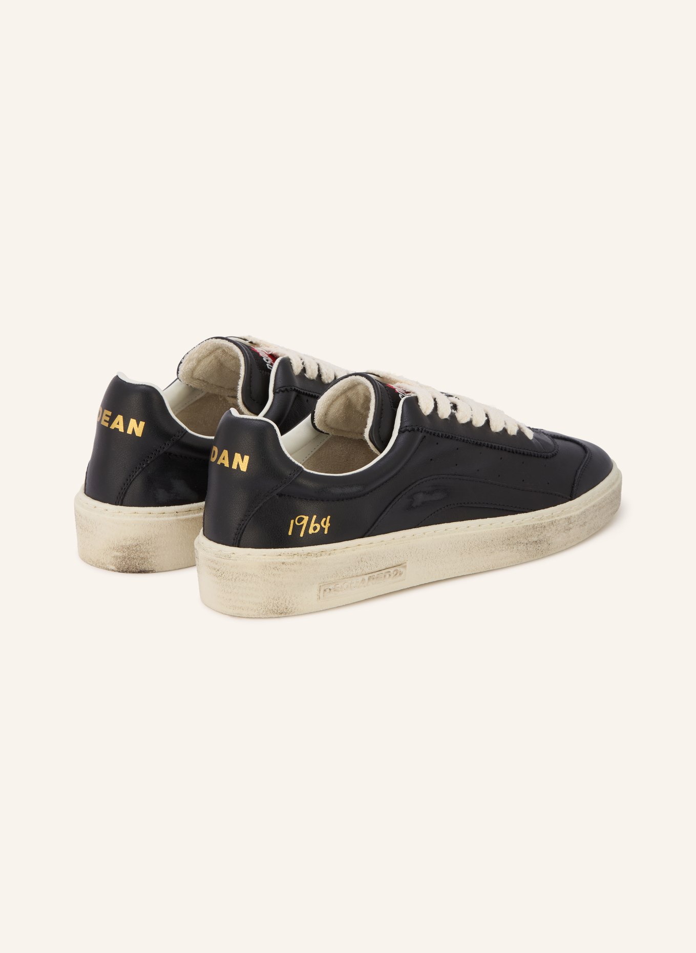 DSQUARED2 Sneaker RIDER: ZWART