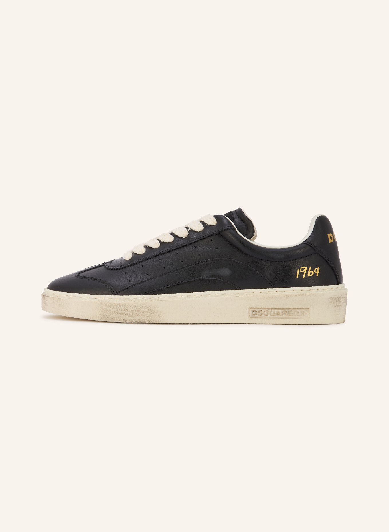 DSQUARED2 Sneaker RIDER: ZWART