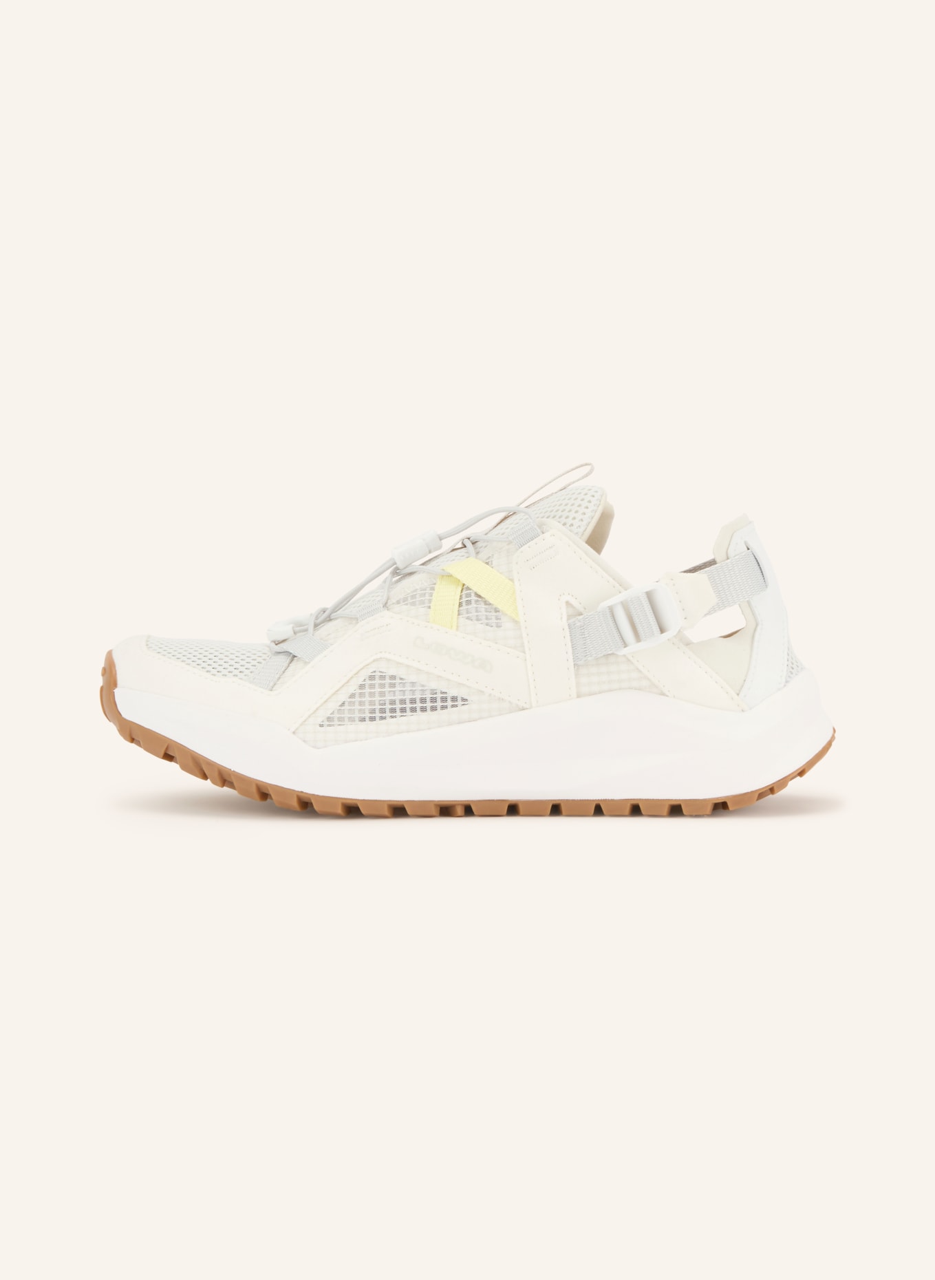 LOWA Wanderschuhe KALOYA VENT: ECRU / HELLGRAU / HELLGELB