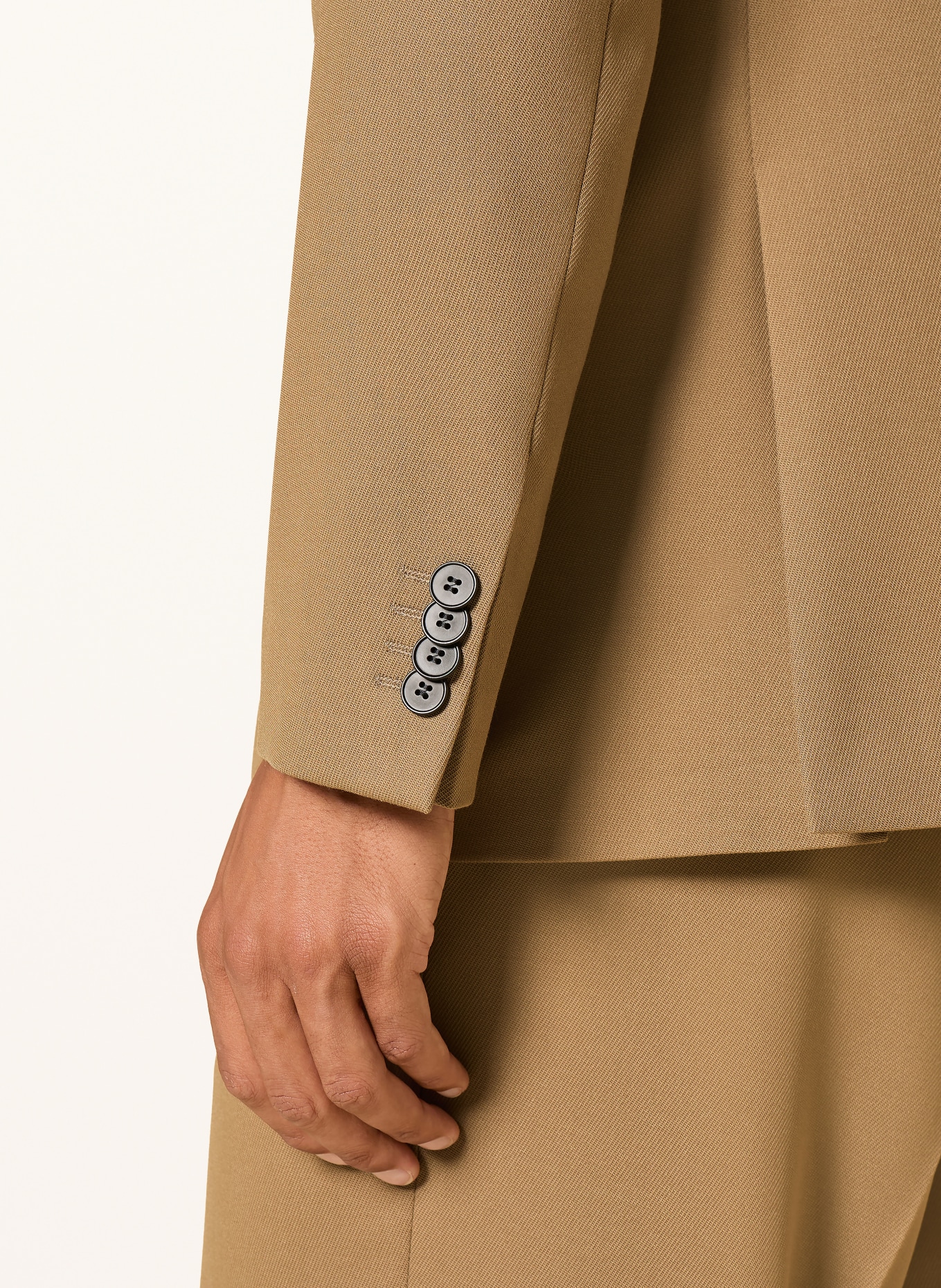 HUGO Kavaj KARLO243X Modern Fit: 928 Beige Overflow