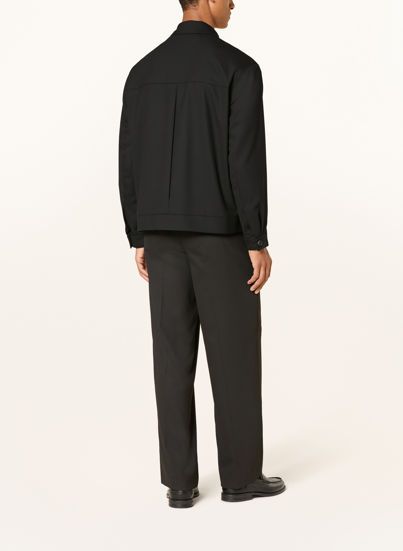HUGO Overjacket JULIANO: SCHWARZ