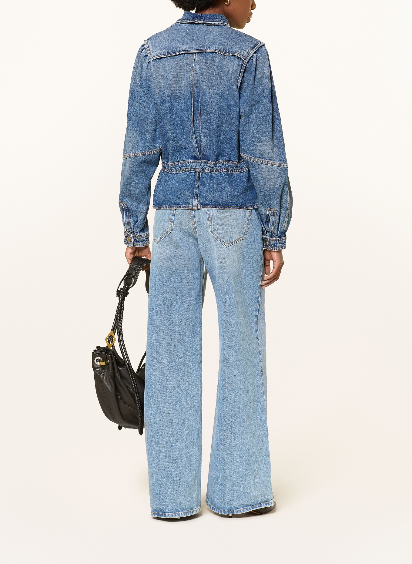 MARANT ÉTOILE Jeansjasje DOLIE: 30LU LIGHT BLUE