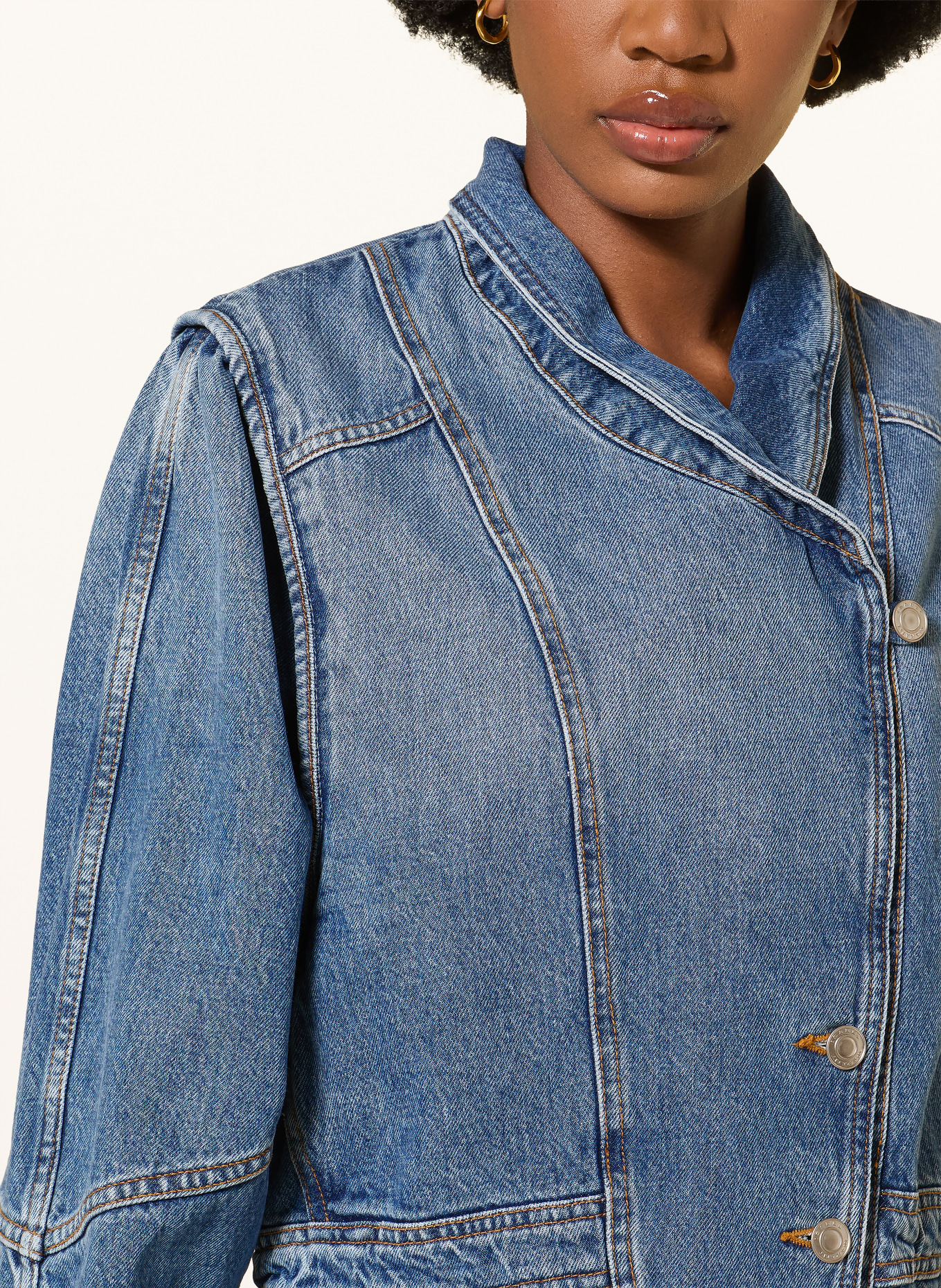 MARANT ÉTOILE Jeansjasje DOLIE: 30LU LIGHT BLUE