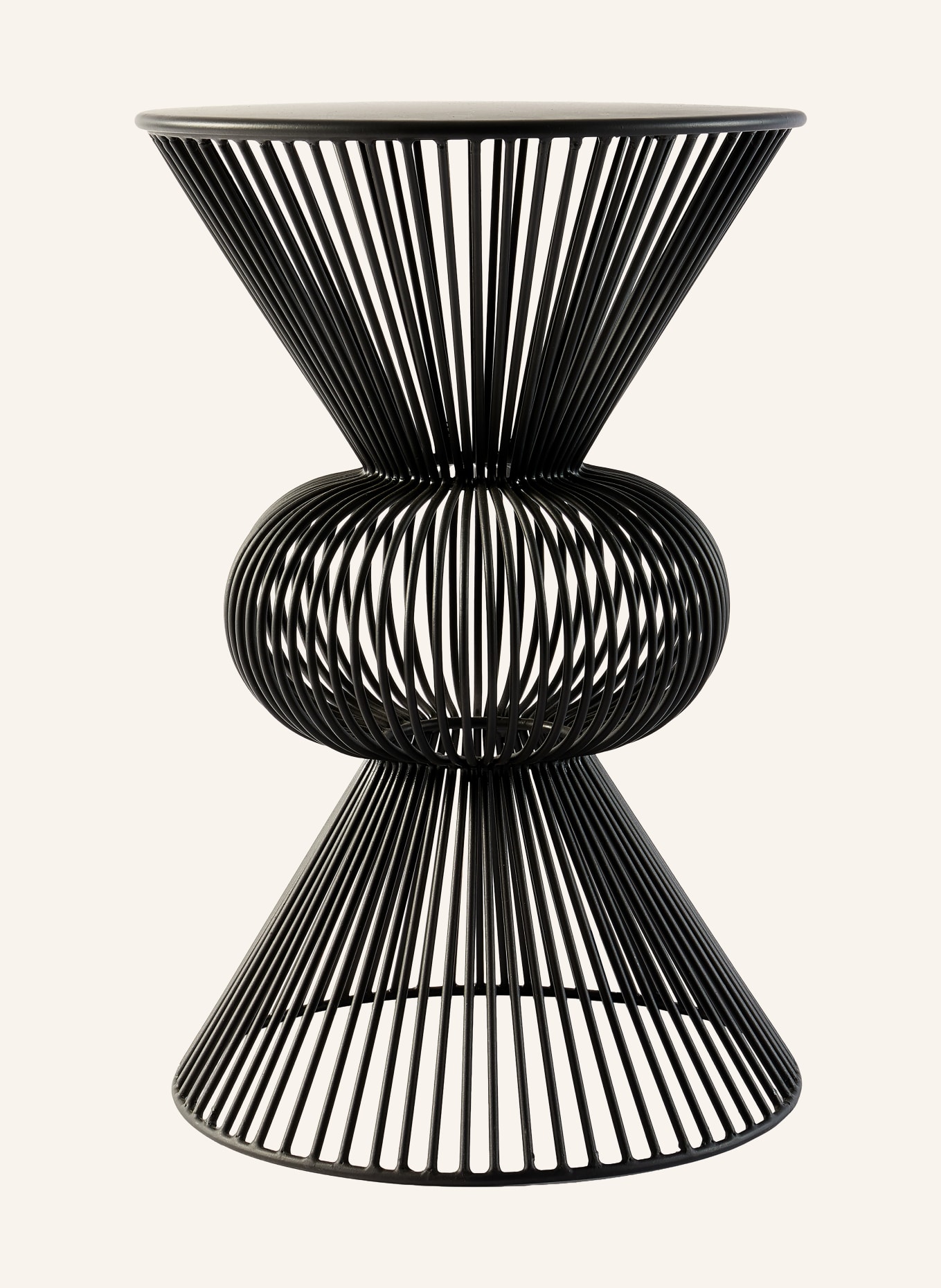 POLSPOTTEN WIRED BALL Side Table: BLACK