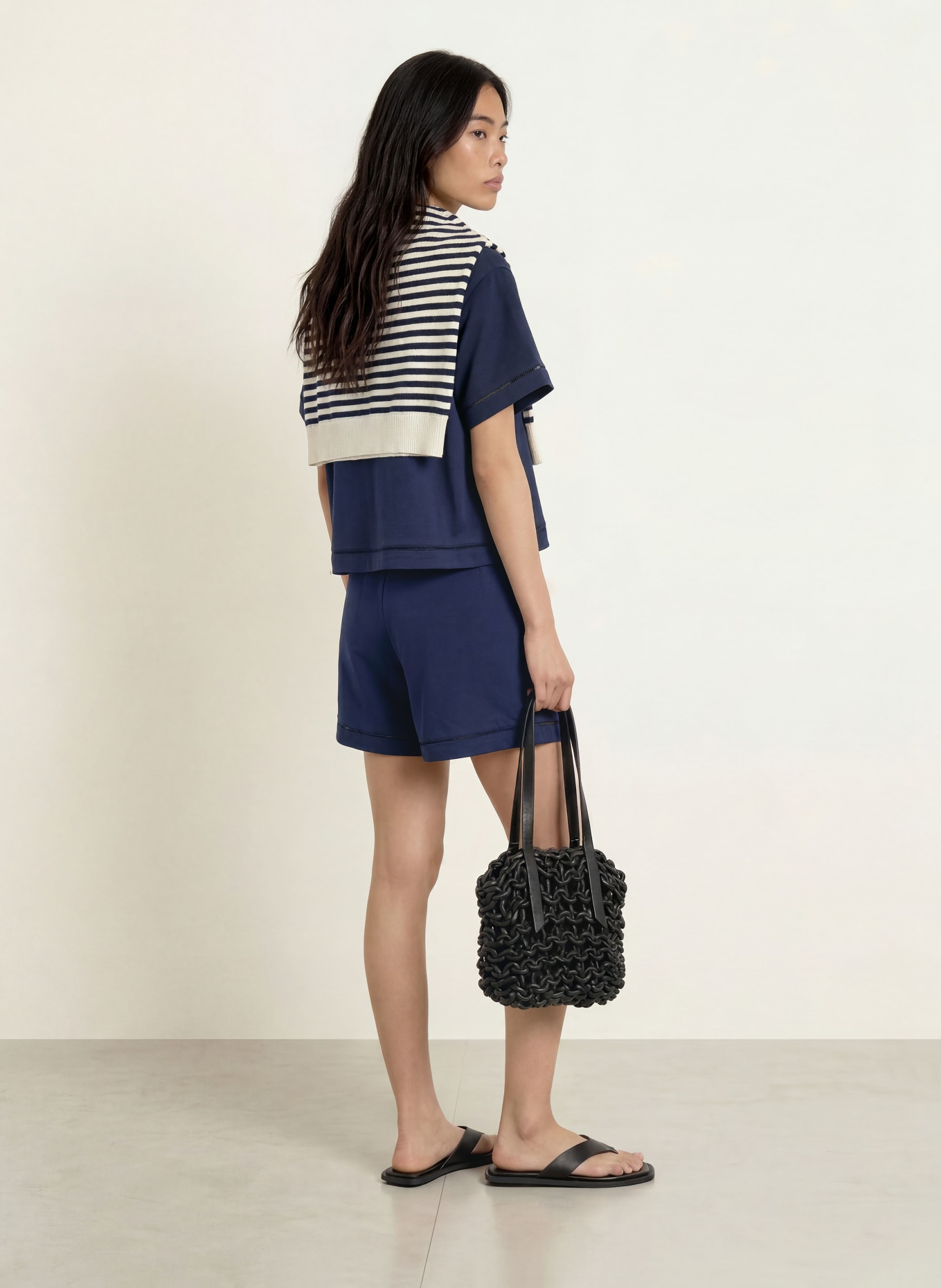 LACOSTE Korte broeken: DONKERBLAUW