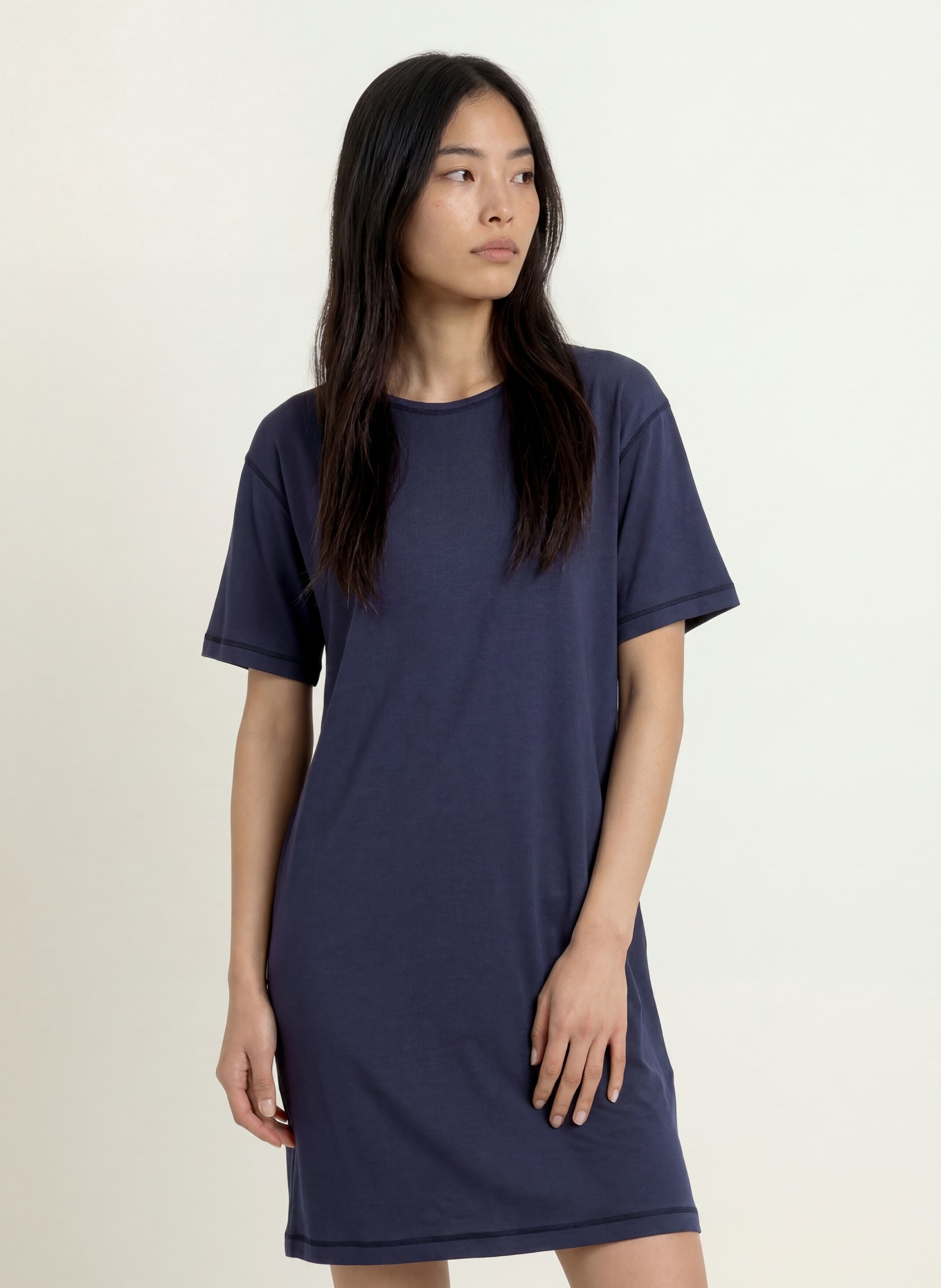 CALIDA Chemise de nuit DEEPSLEEPWEAR BALANCING: BLEU FONCÉ