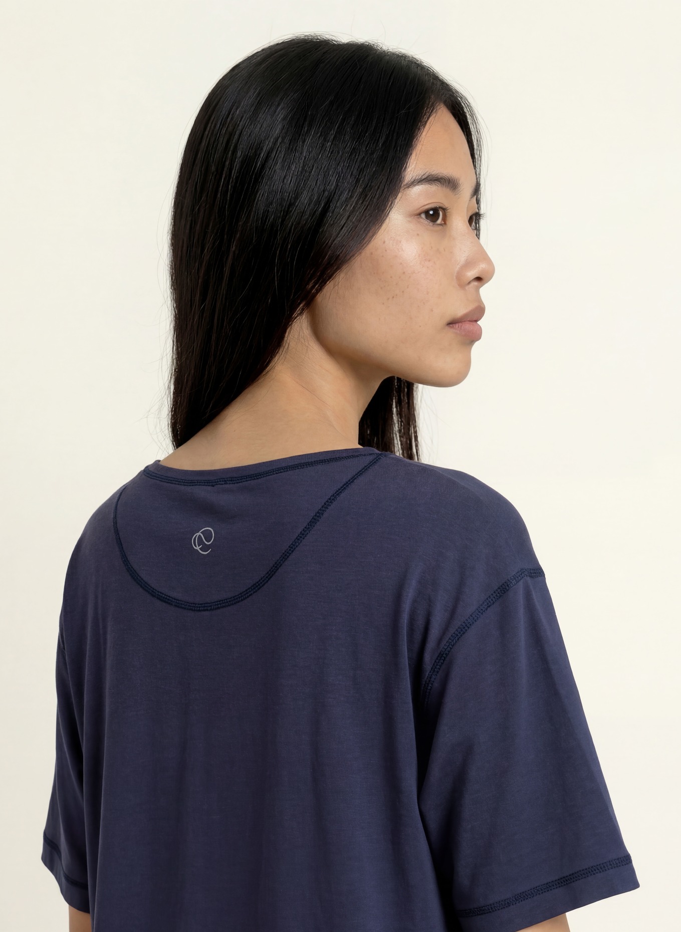 CALIDA Chemise de nuit DEEPSLEEPWEAR BALANCING: BLEU FONCÉ