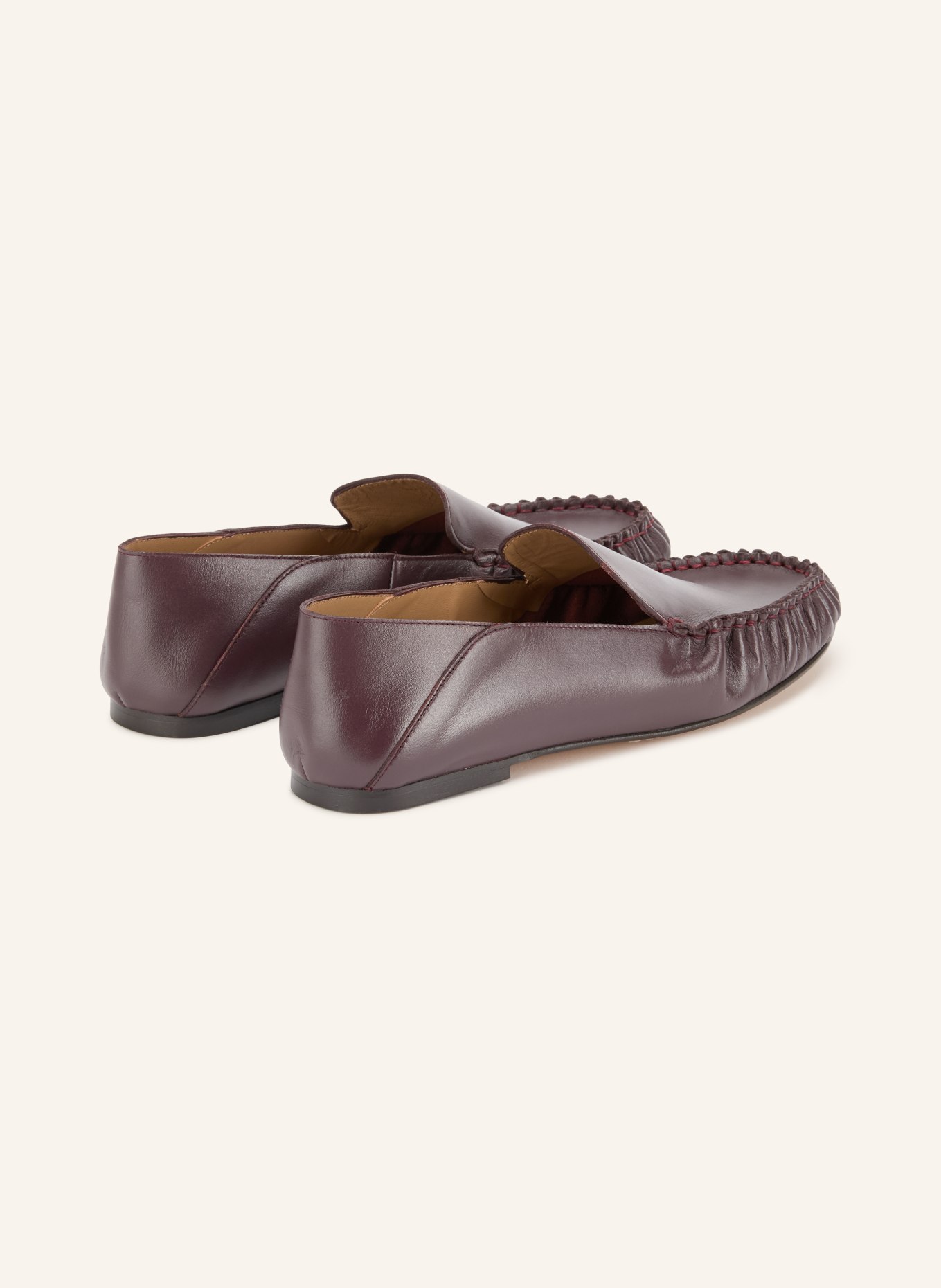 Flattered Slippers BON BON: DONKERROOD