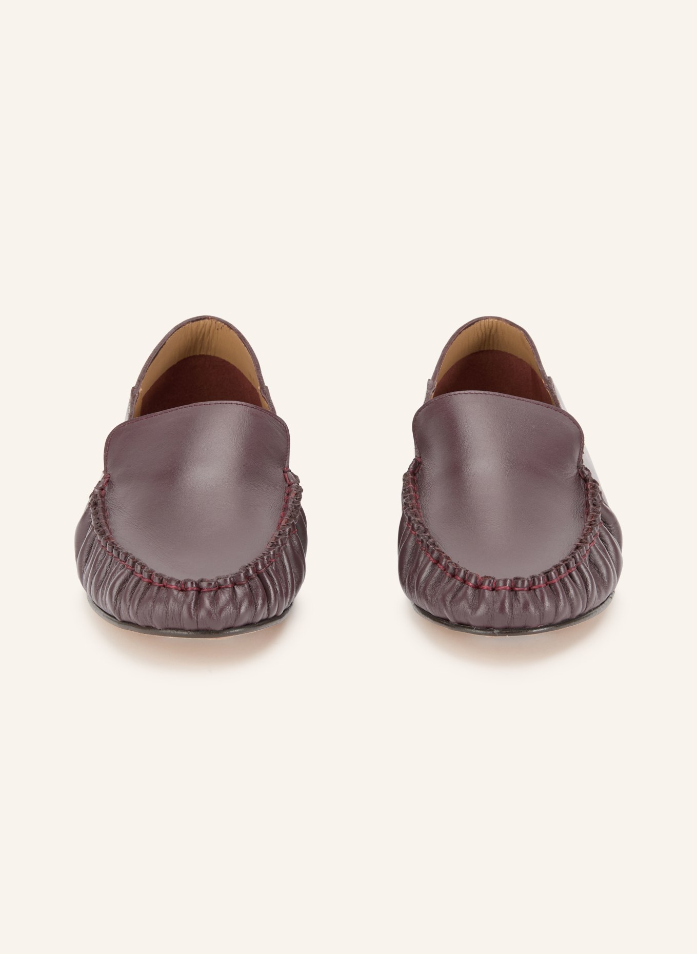 Flattered Slippers BON BON: DONKERROOD