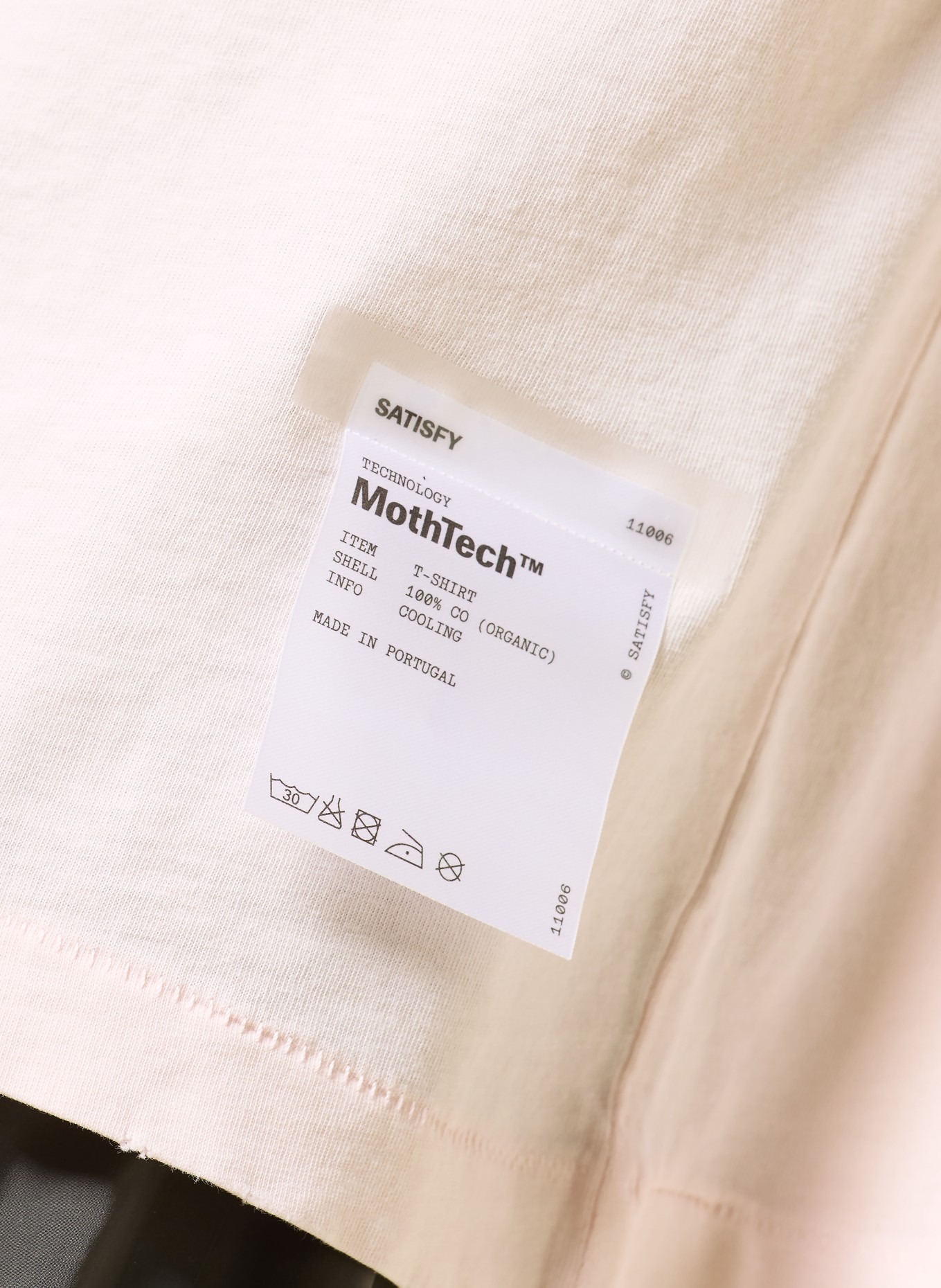 SATISFY Tricou MOUTHTEC™: ROZ DESCHIS / ROȘU ÎNCHIS