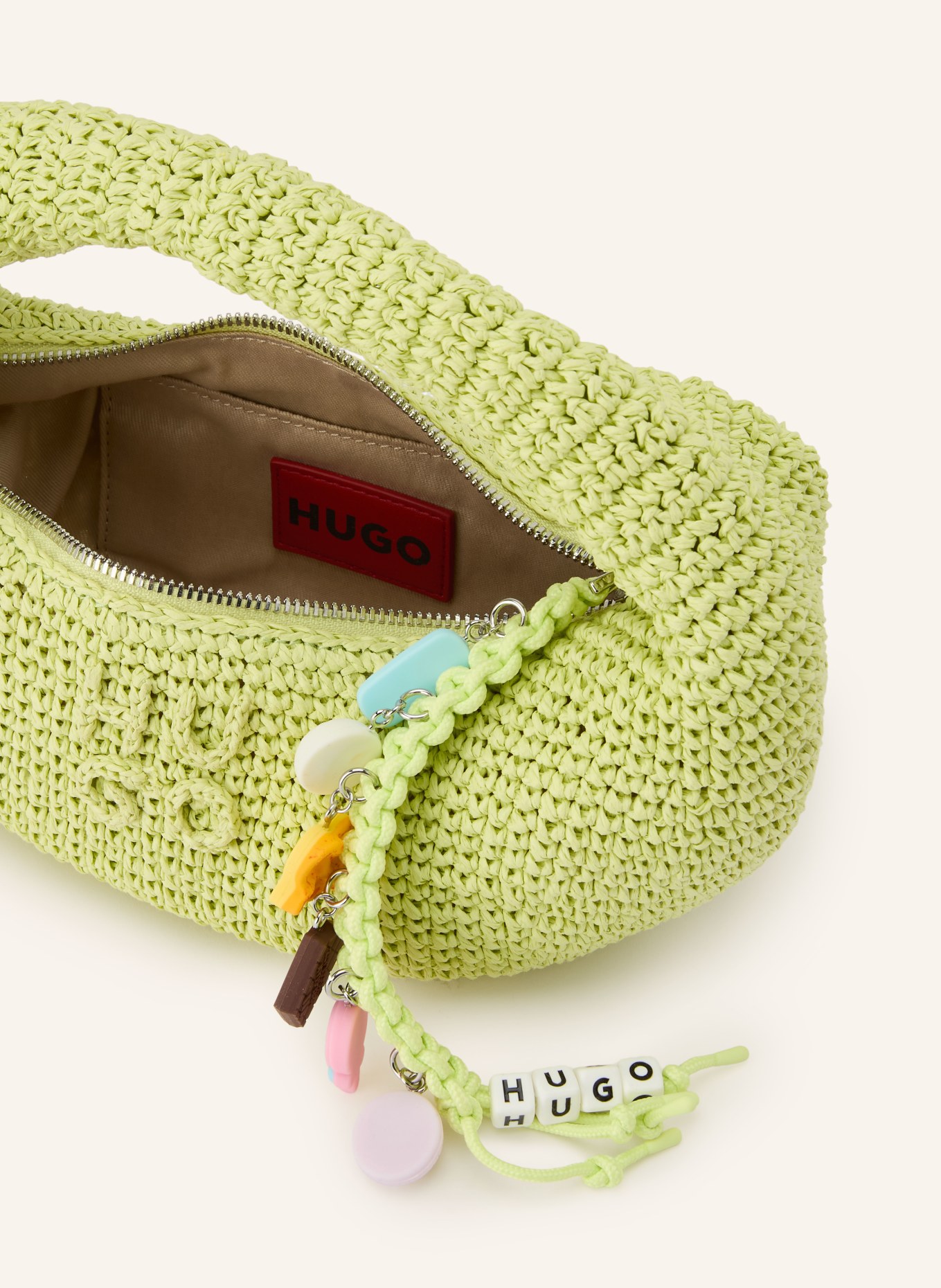 HUGO ZEYA Handbag: LIGHT GREEN