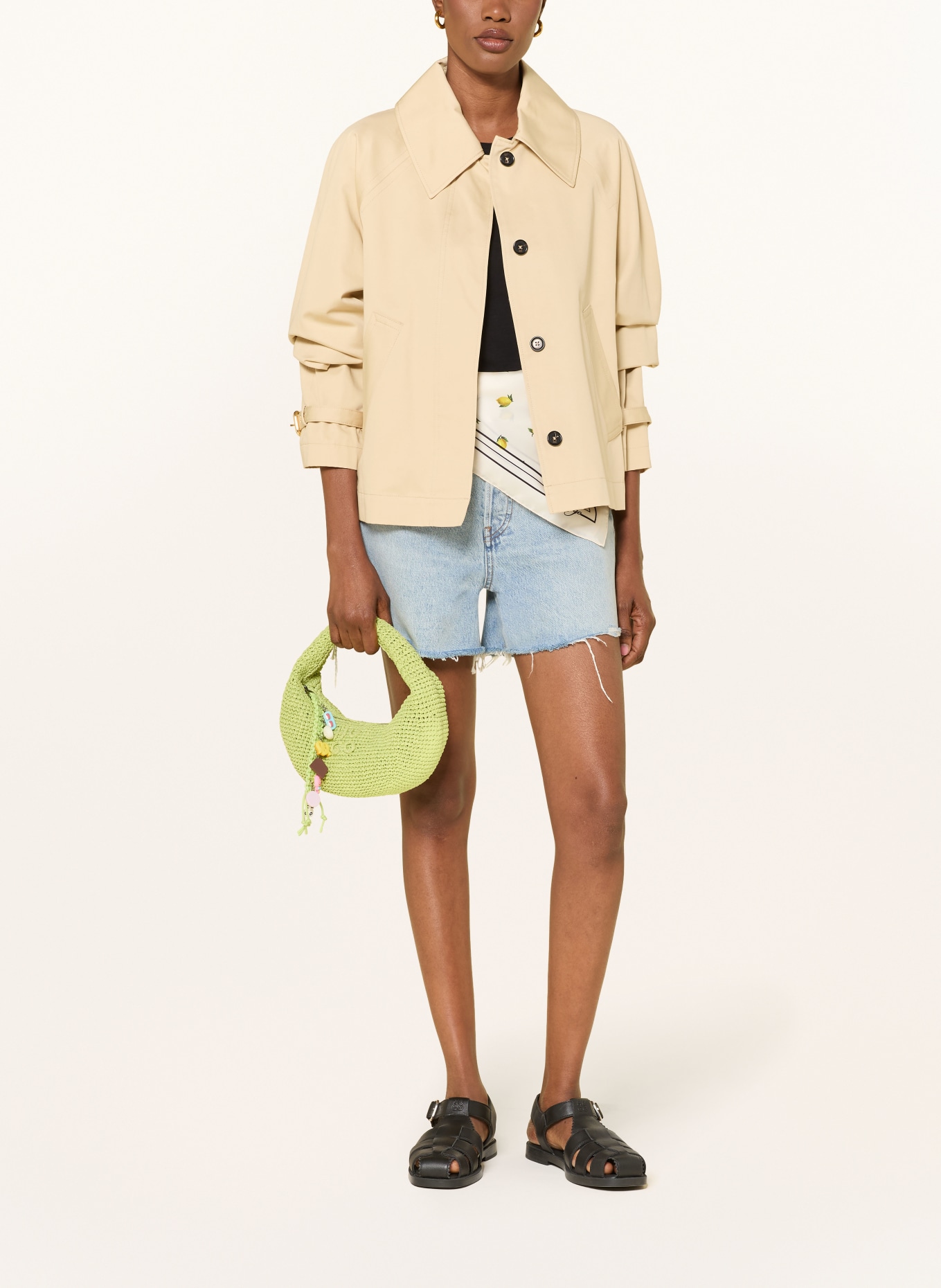 HUGO ZEYA Handbag: LIGHT GREEN